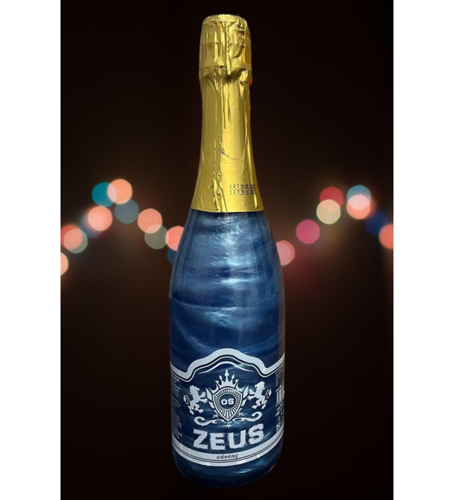 OS ZEUS Non-Alcoholic Sparkling Carbonated Drink Blueberry Flavored (bride To Be)
