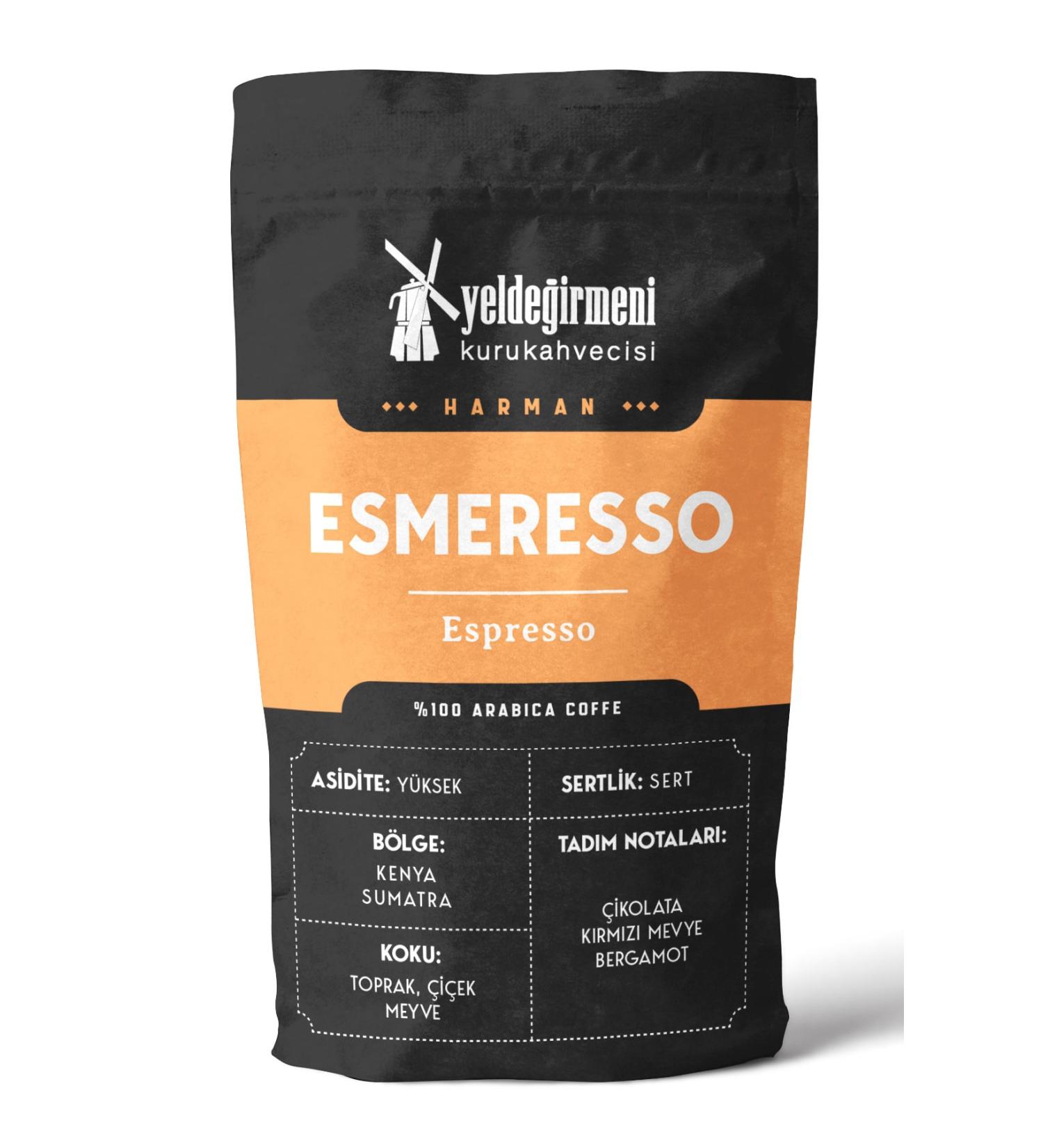 Yelde irmeni Kurukahvecisi Esmeresso Espresso Coffee 1000 gr