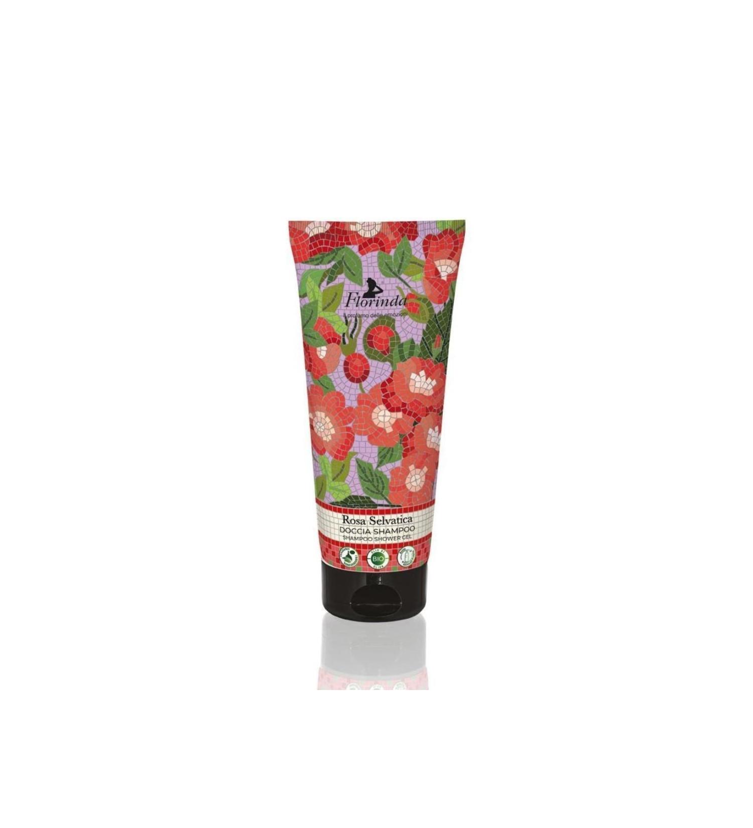 Florinda Mosaic Wild Rose Shower Shampoo 200 Ml