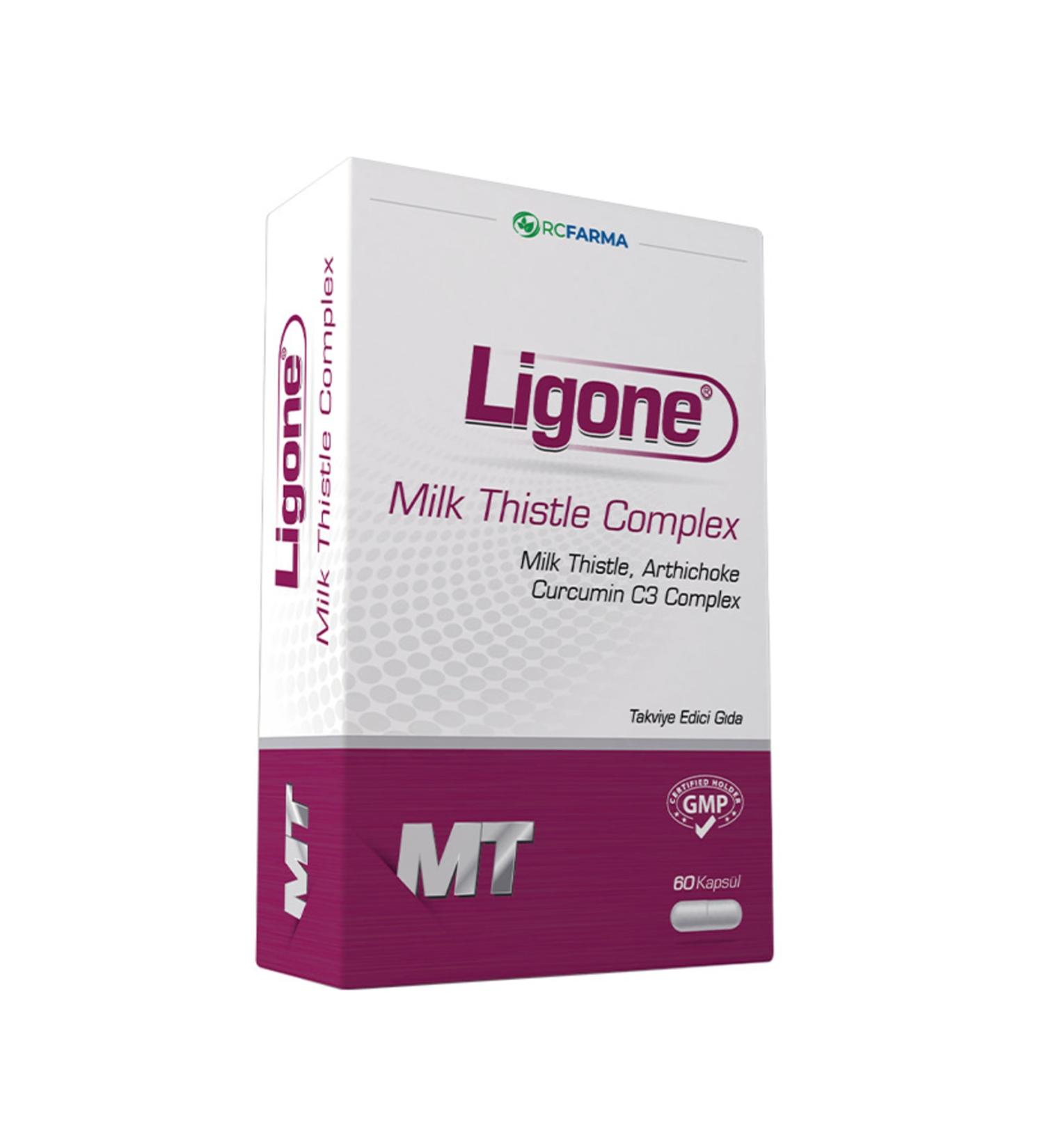 Ligone Milk Thistle Complex 60 Capsules - Buy Online on GoSupps.com