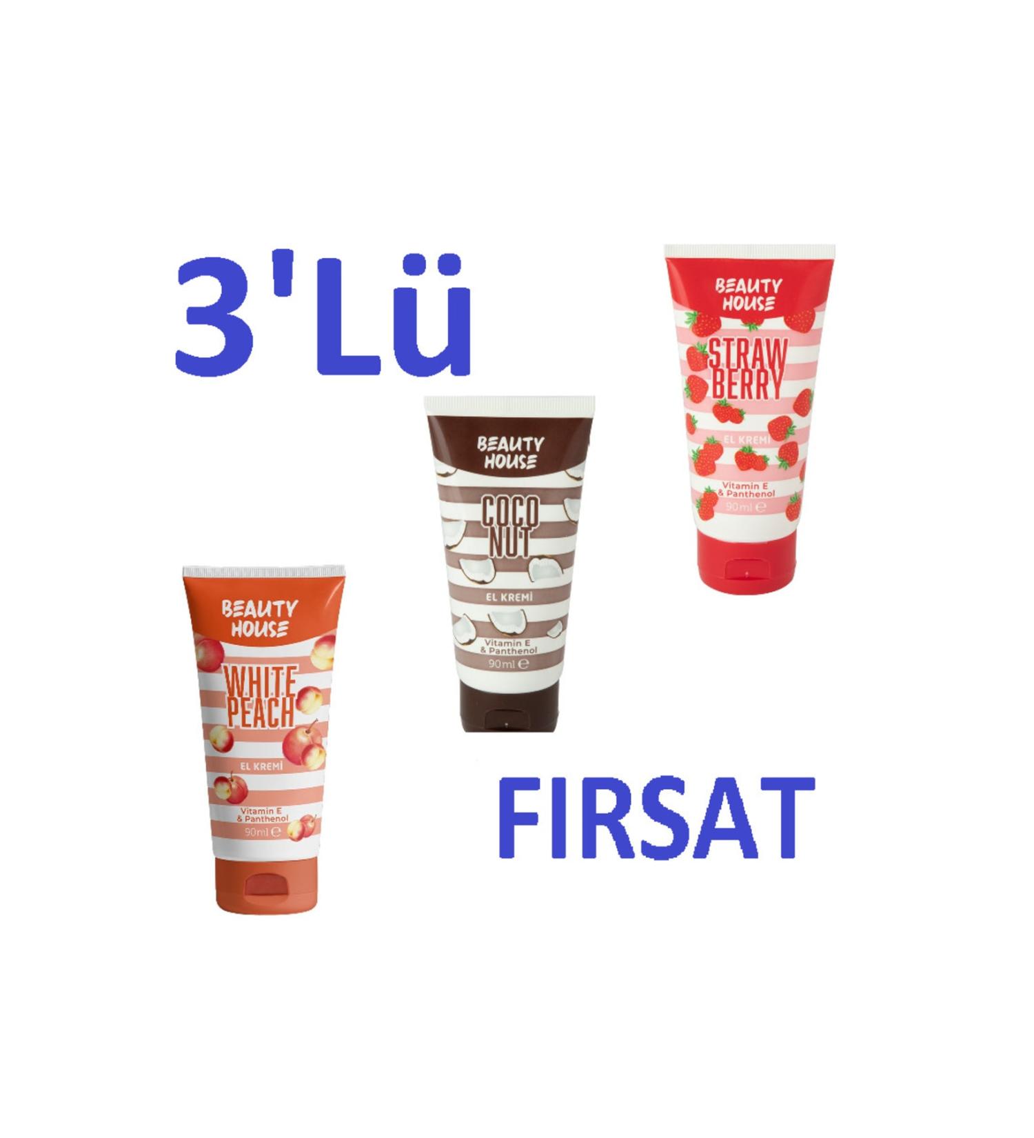 Beauty House Hand Cream Set of 3