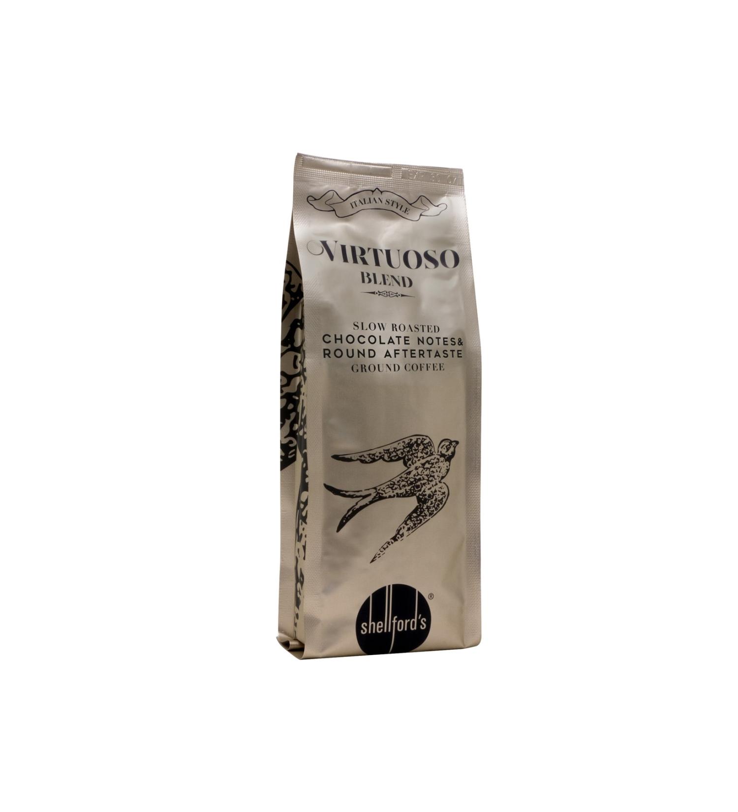 Shellford's Virtuoso Blend 250 G. Filter Coffee
