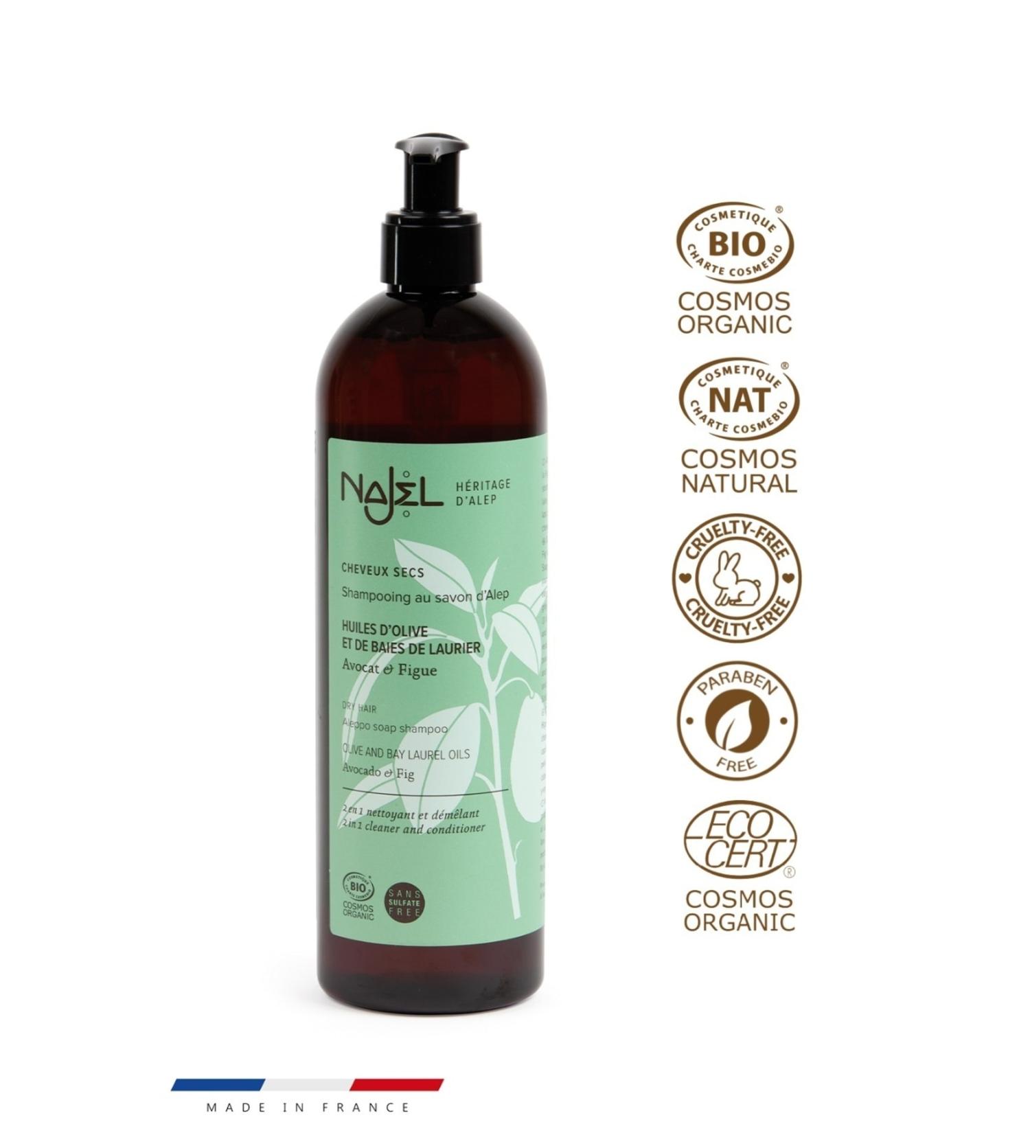 NAJEL Organic Shampoo (For Dry Hair) 500 Ml