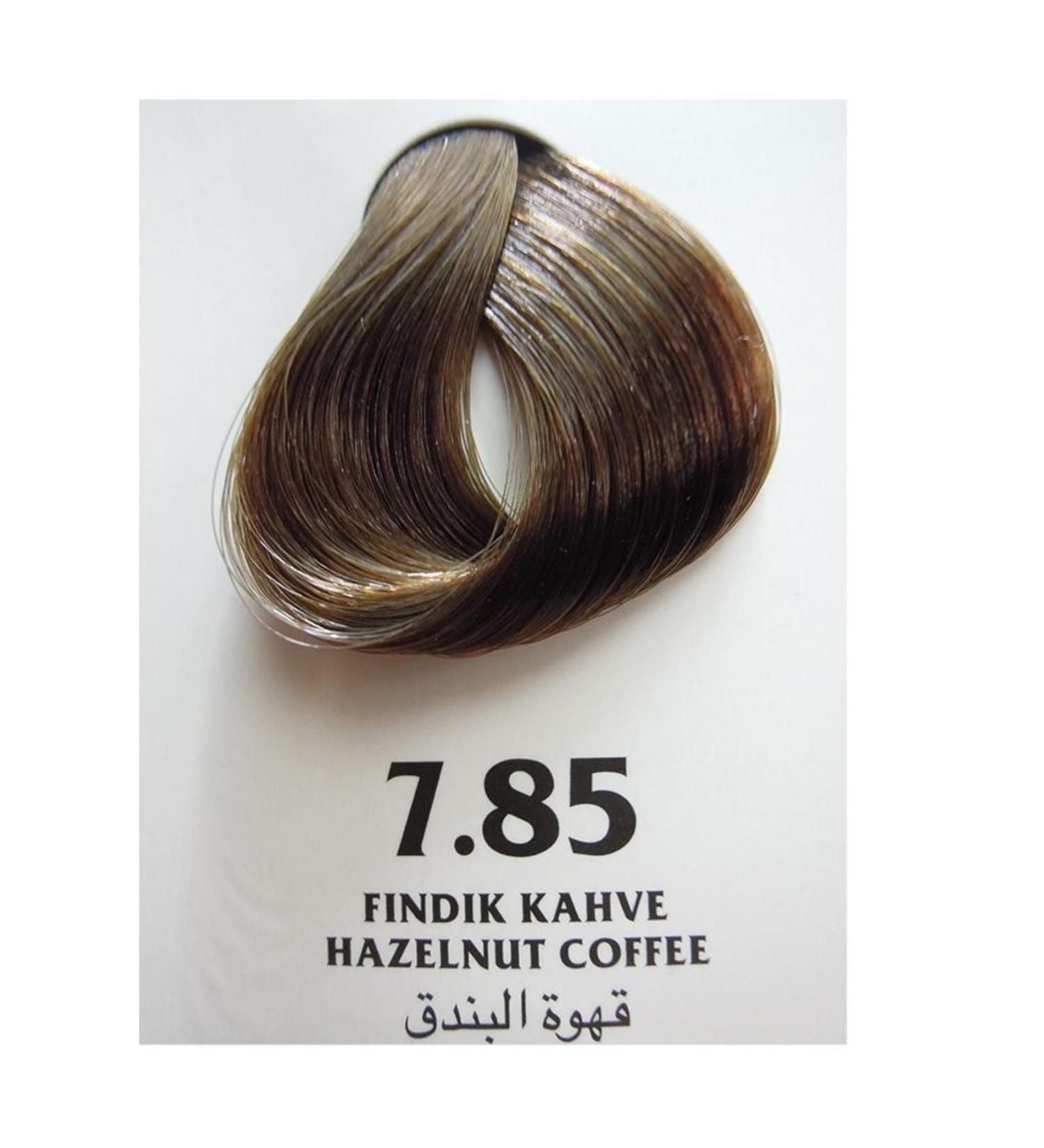Clemency Farmavita Hair Dye Hazelnut Brown 7.85 60gr.