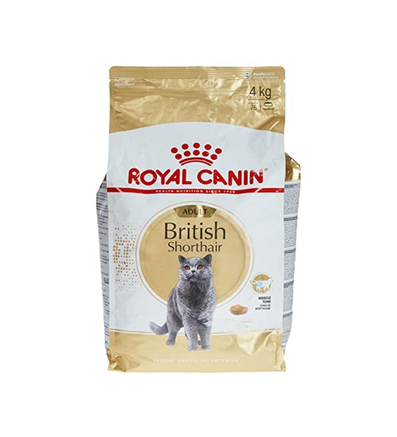 Royal Canin British Shorthair Adult Cat Food 4 Kg