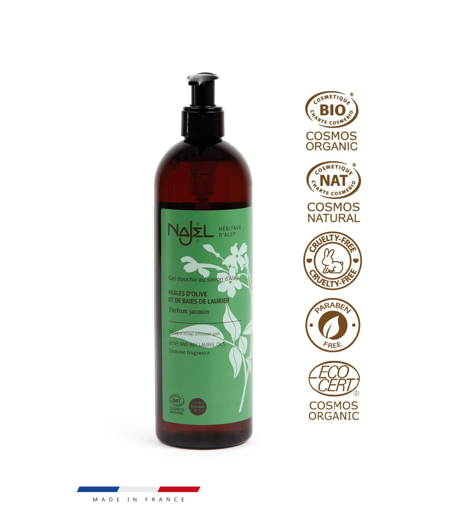 NAJEL Organic Jasmine Shower Gel 500ml