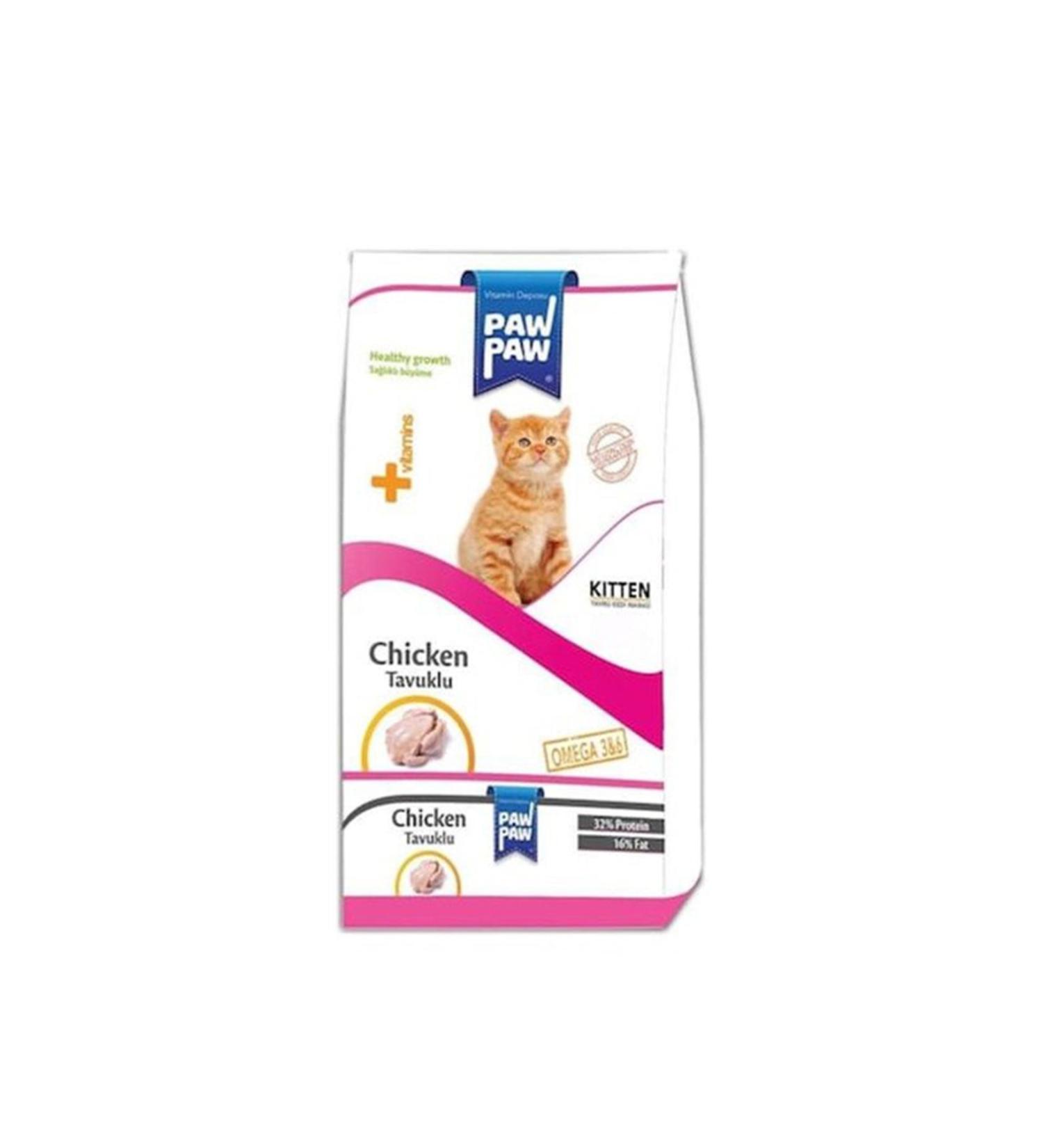 PawPaw Chicken Meat Kitten Cat Food 1 kg