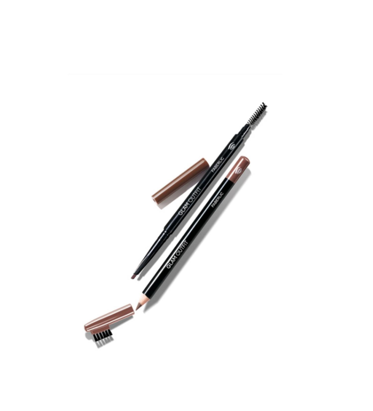 Faberlic Glam Team Eyebrow Pencil Glam Outfit Shade "Dark Blonde" - Buy Online on GoSupps.com