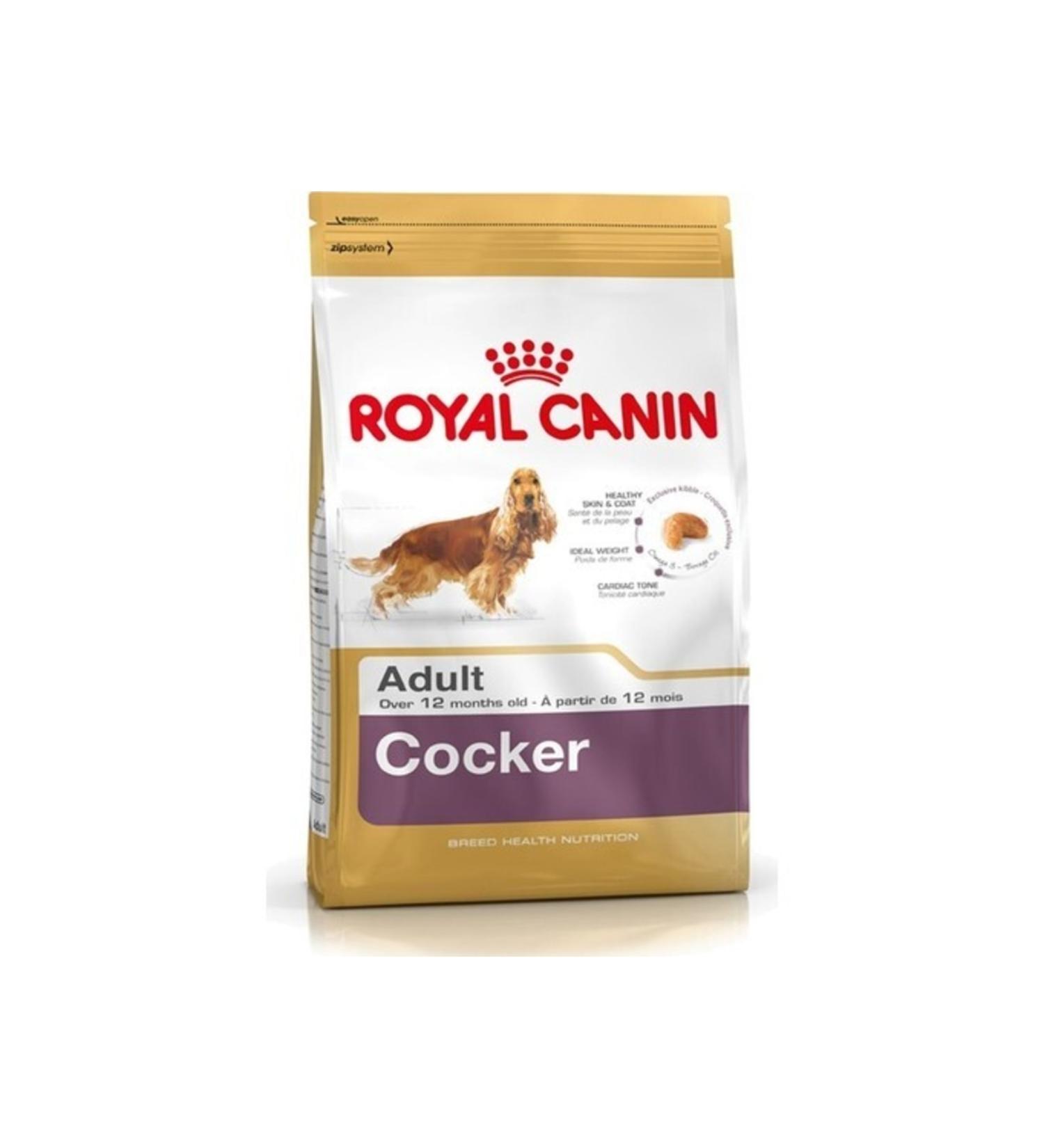 Royal Canin Cocker Breed Specific Adult Dog Food 3 Kg.