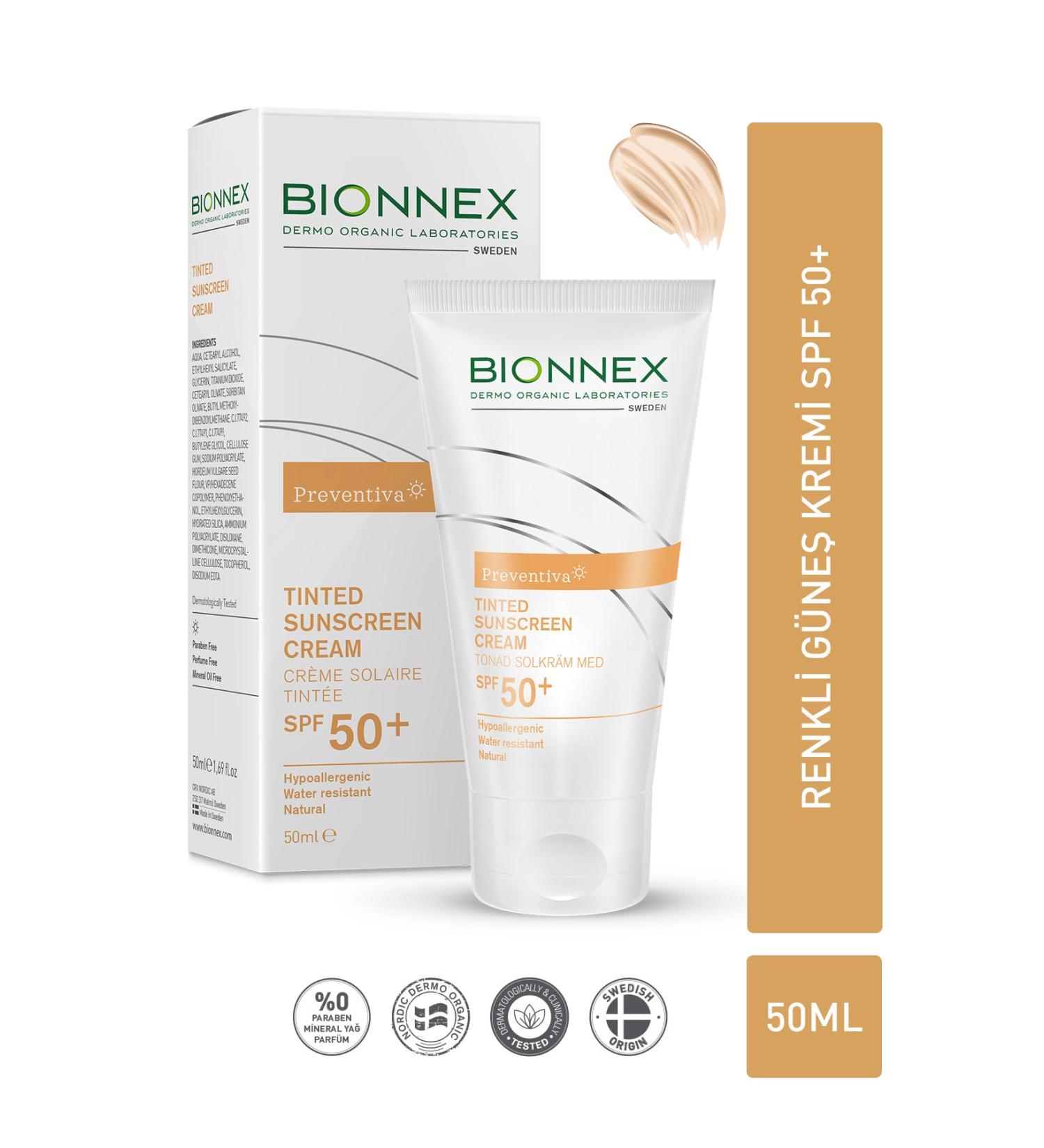 Bionnex Preventiva Tinted Sunscreen Cream Tinted Sunscreen Cream Spf50+