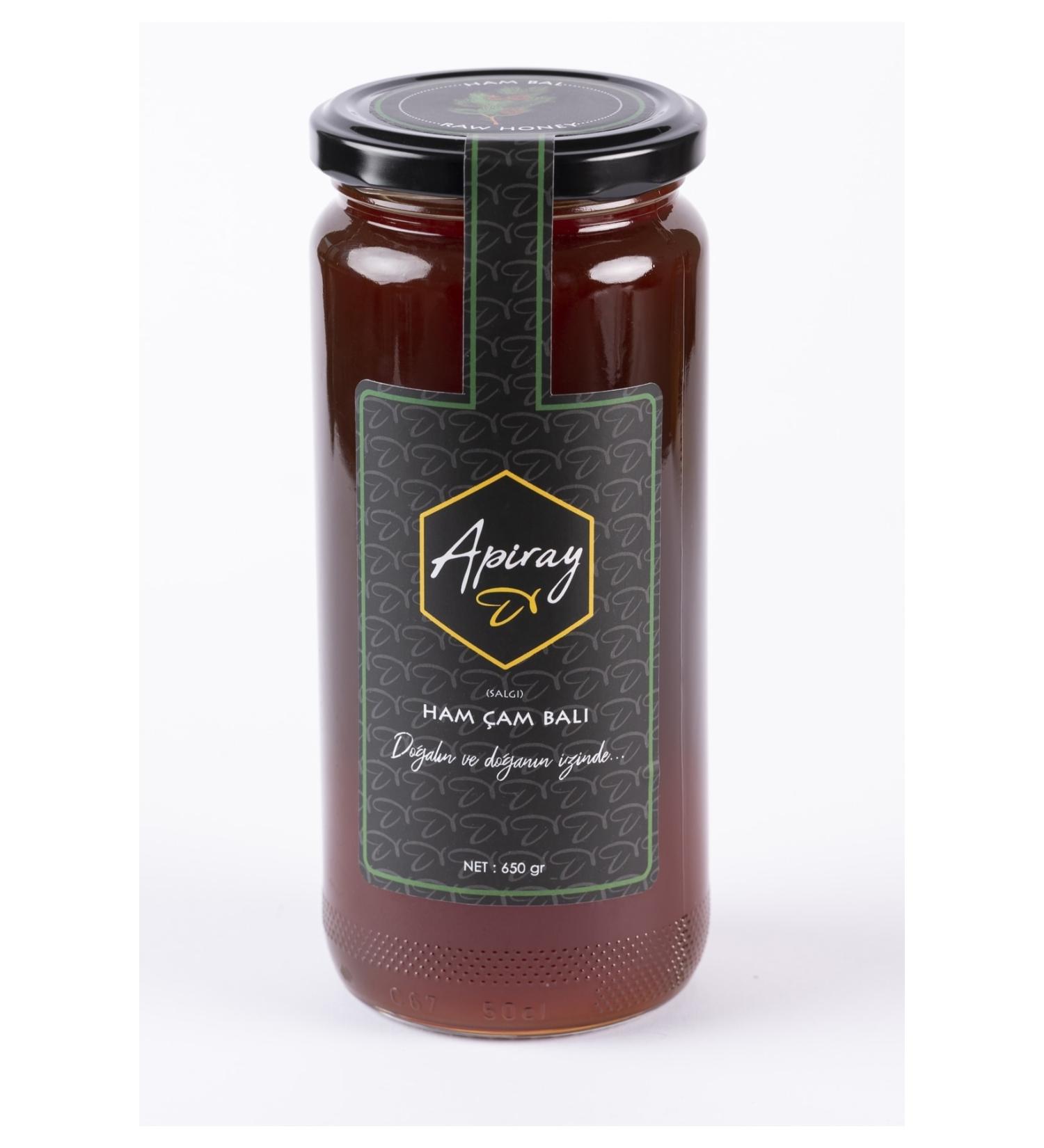 Apiray Pure Pine Honey 650g (raw)