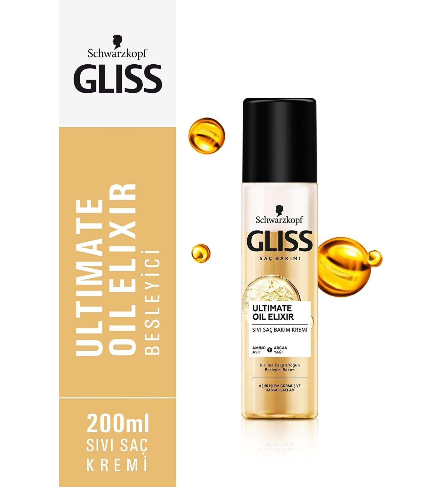 Gliss Ultimate Oil Elixir Nourishing Liquid Conditioner 200ml