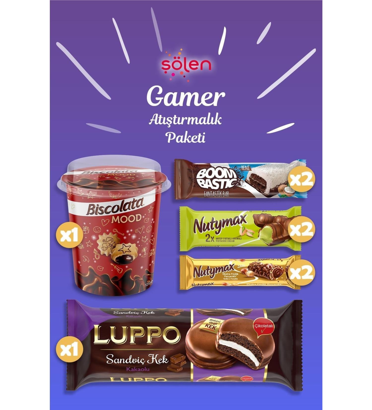 len Gamer Snack Pack