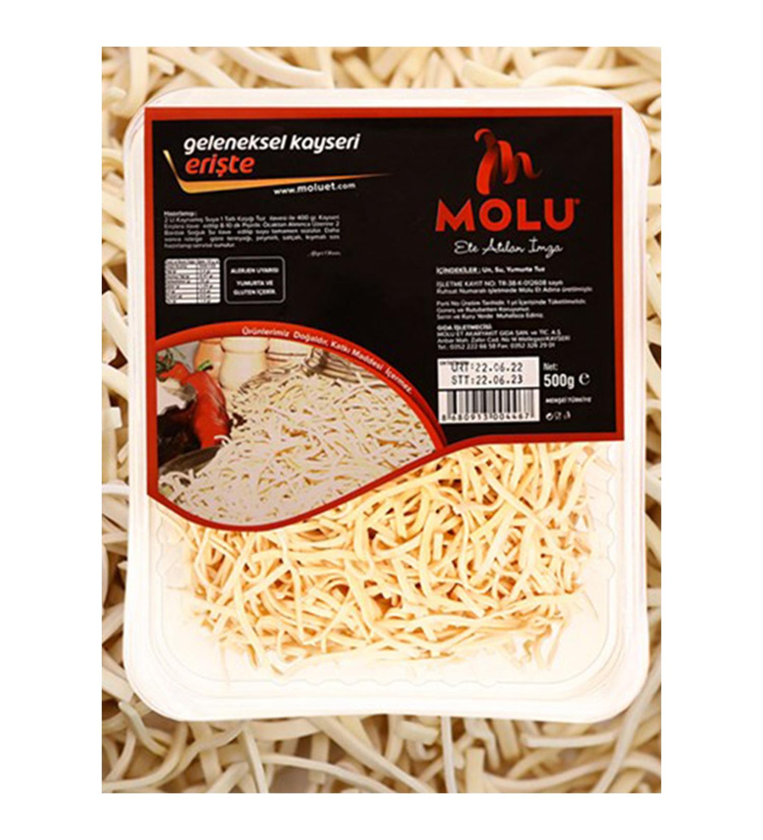 Molu Kayseri Noodles 500 Gr.