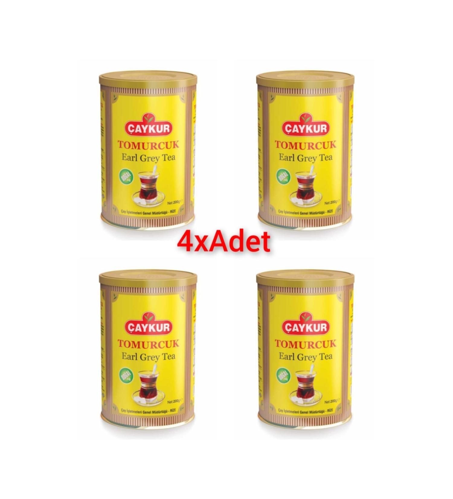 aykur Tomurcuk Tea 200gr.4x Pieces (cylindrical box)