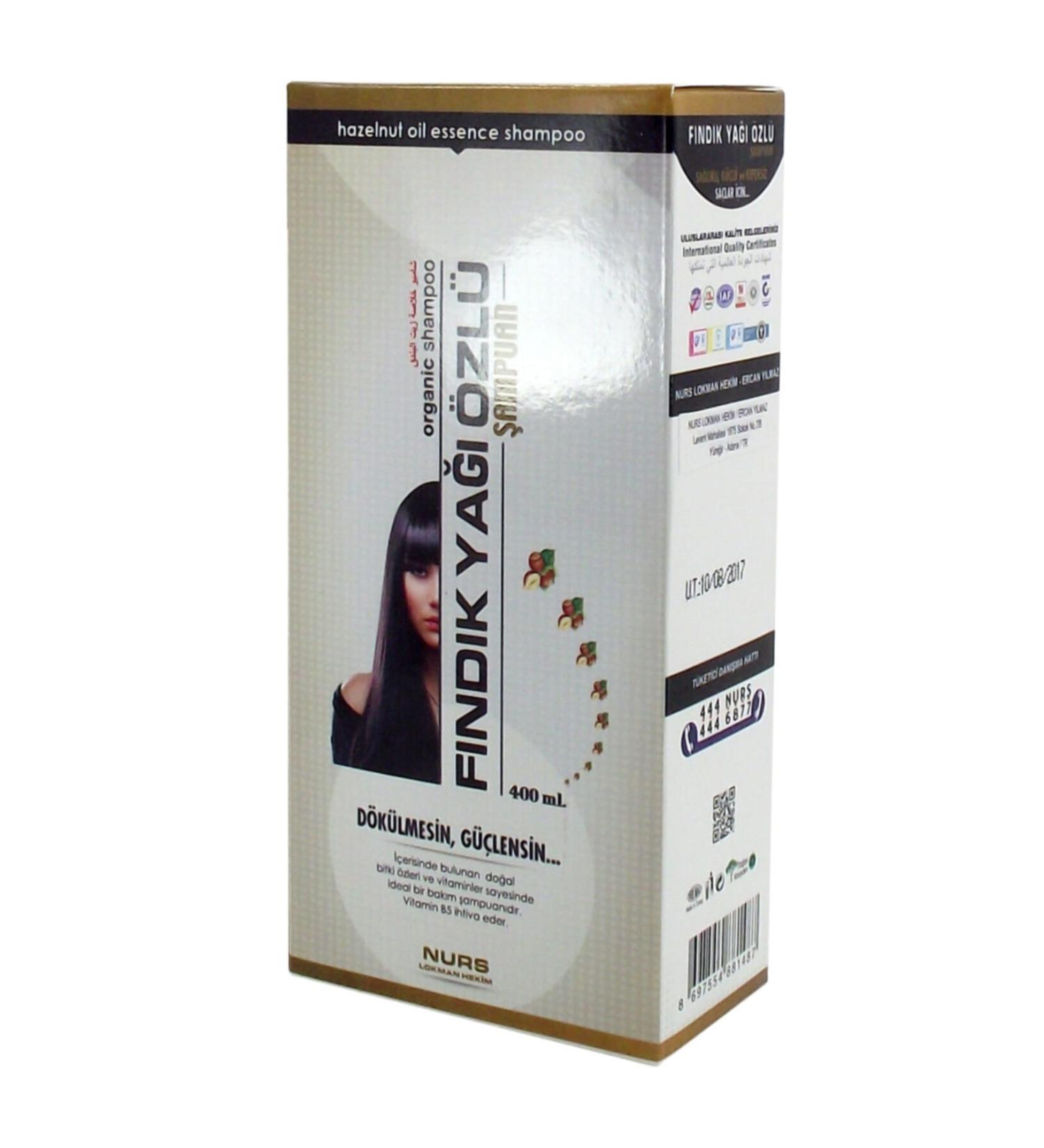 Elder Hazelnut Oil Essence Shampoo 400 Ml