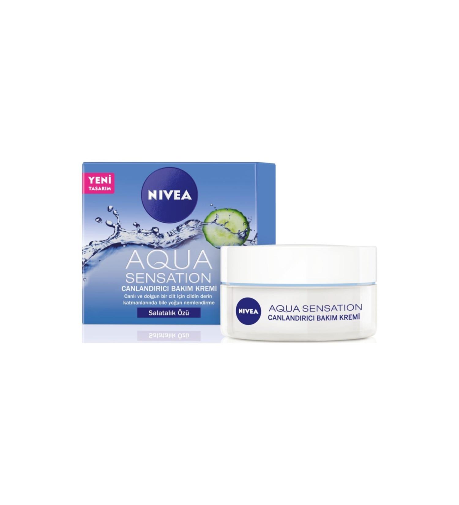 NIVEA Aqua Sensation Revitalizing Face Care Cream 50 ml