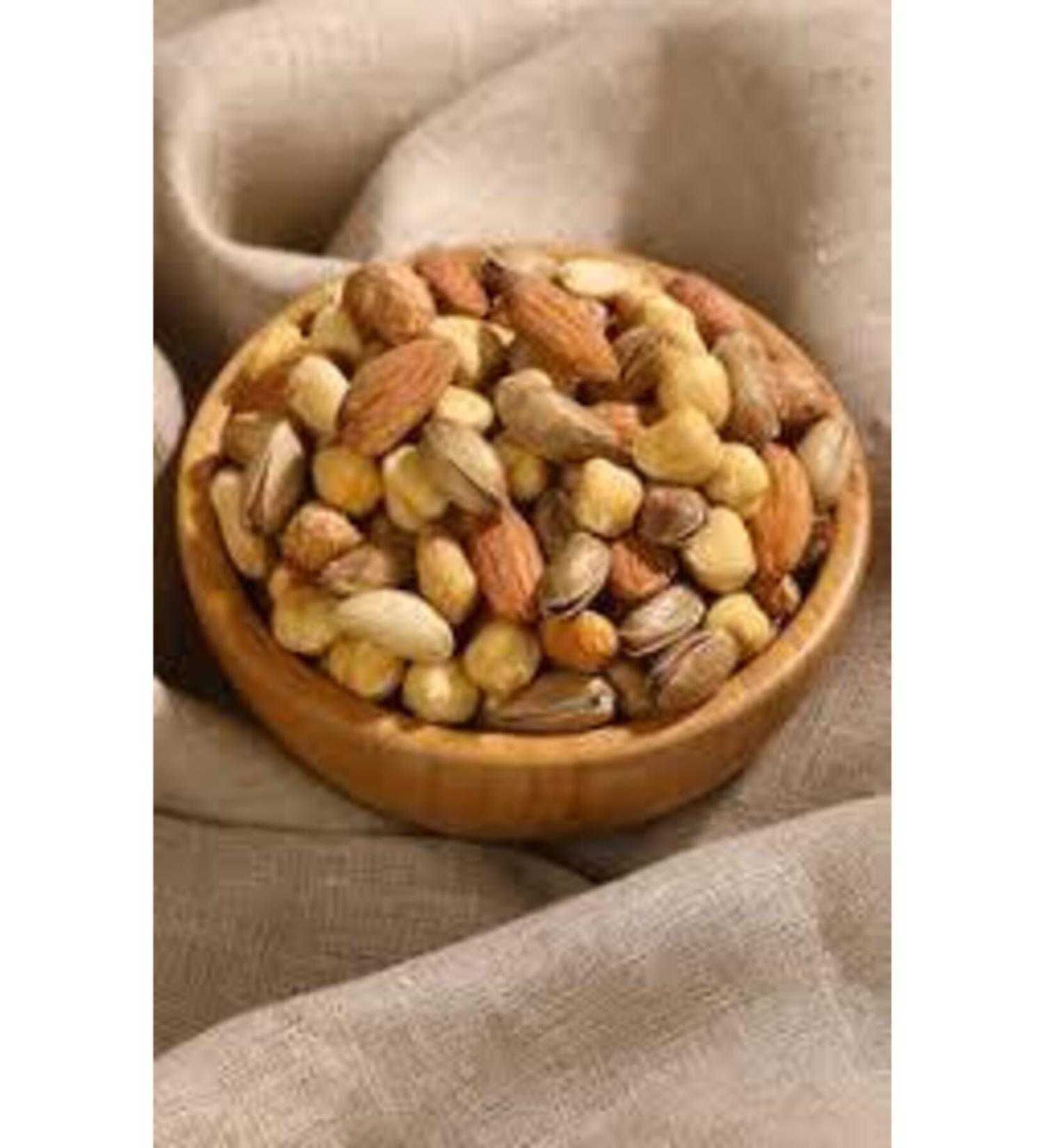 ALIBEYO LU 1 Kg Mixed Luxury Snacks (almond-cashew-hazelnut-pistachio)