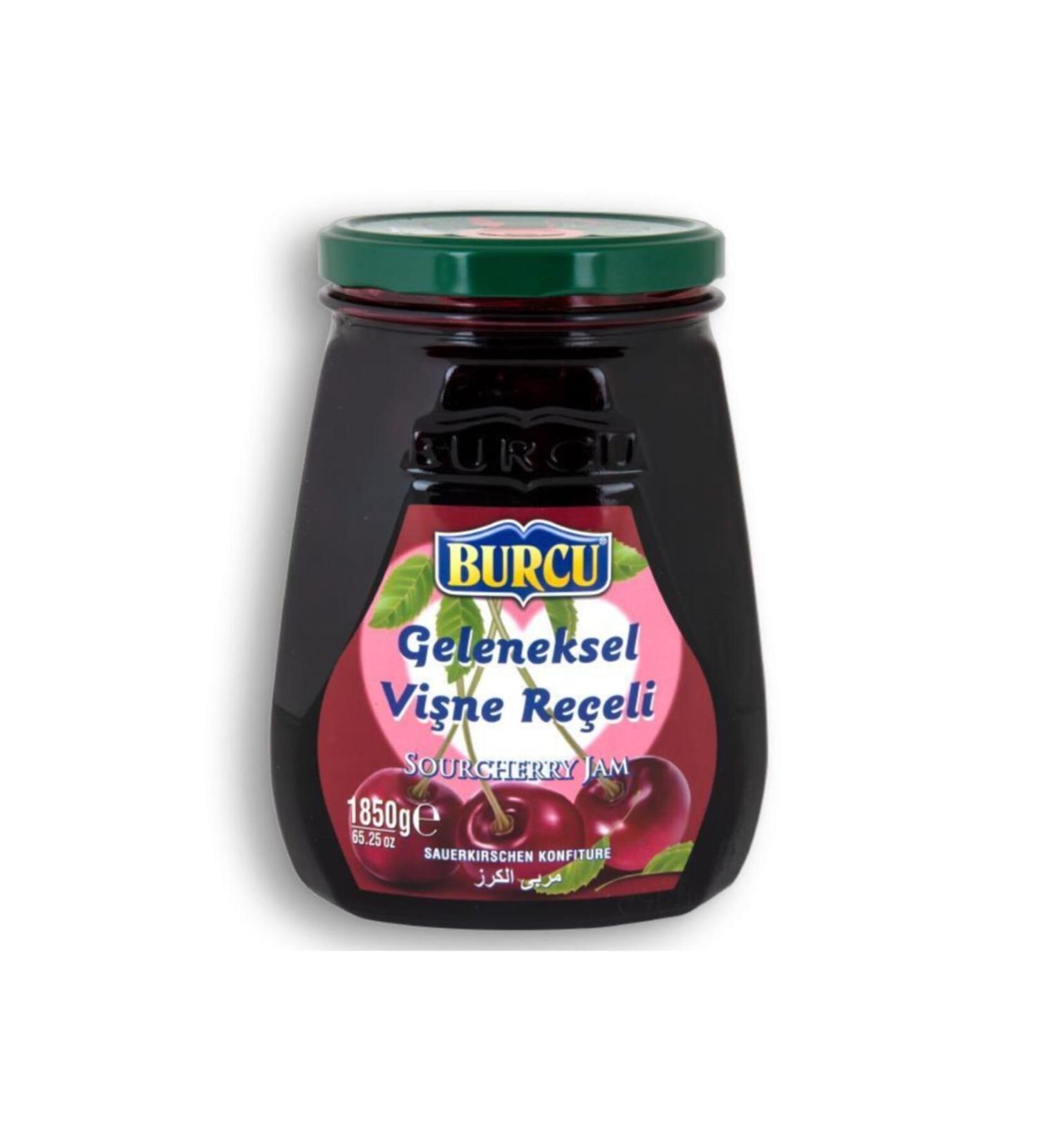 BURCU Cherry Jam 1.85 Kg Jar