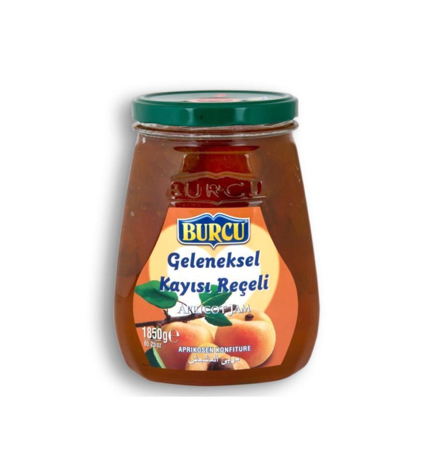 BURCU Apricot Jam 1.85 Kg Jar
