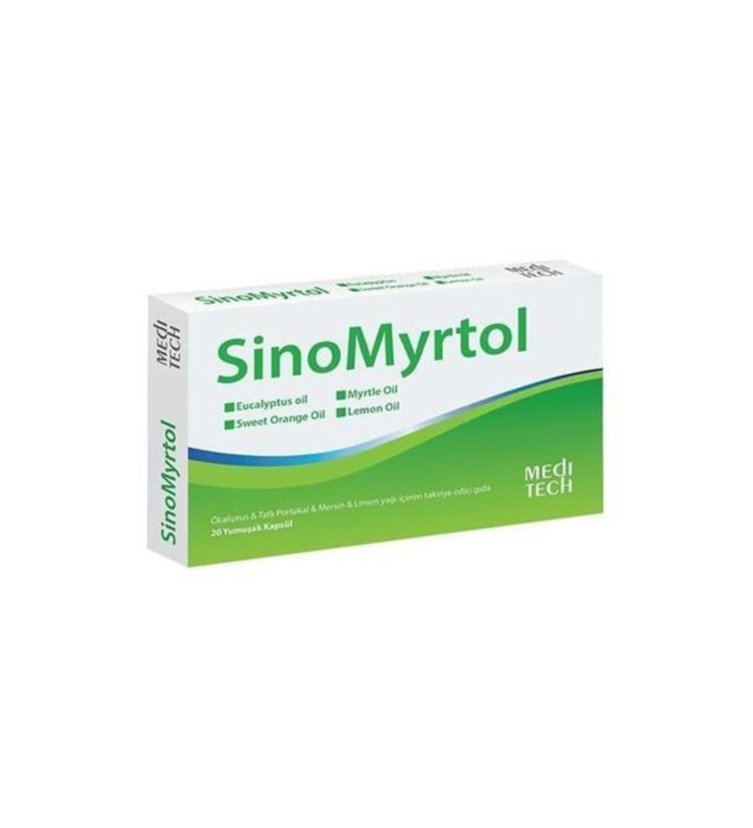 MediTech Sinomyrtol 20 Capsules