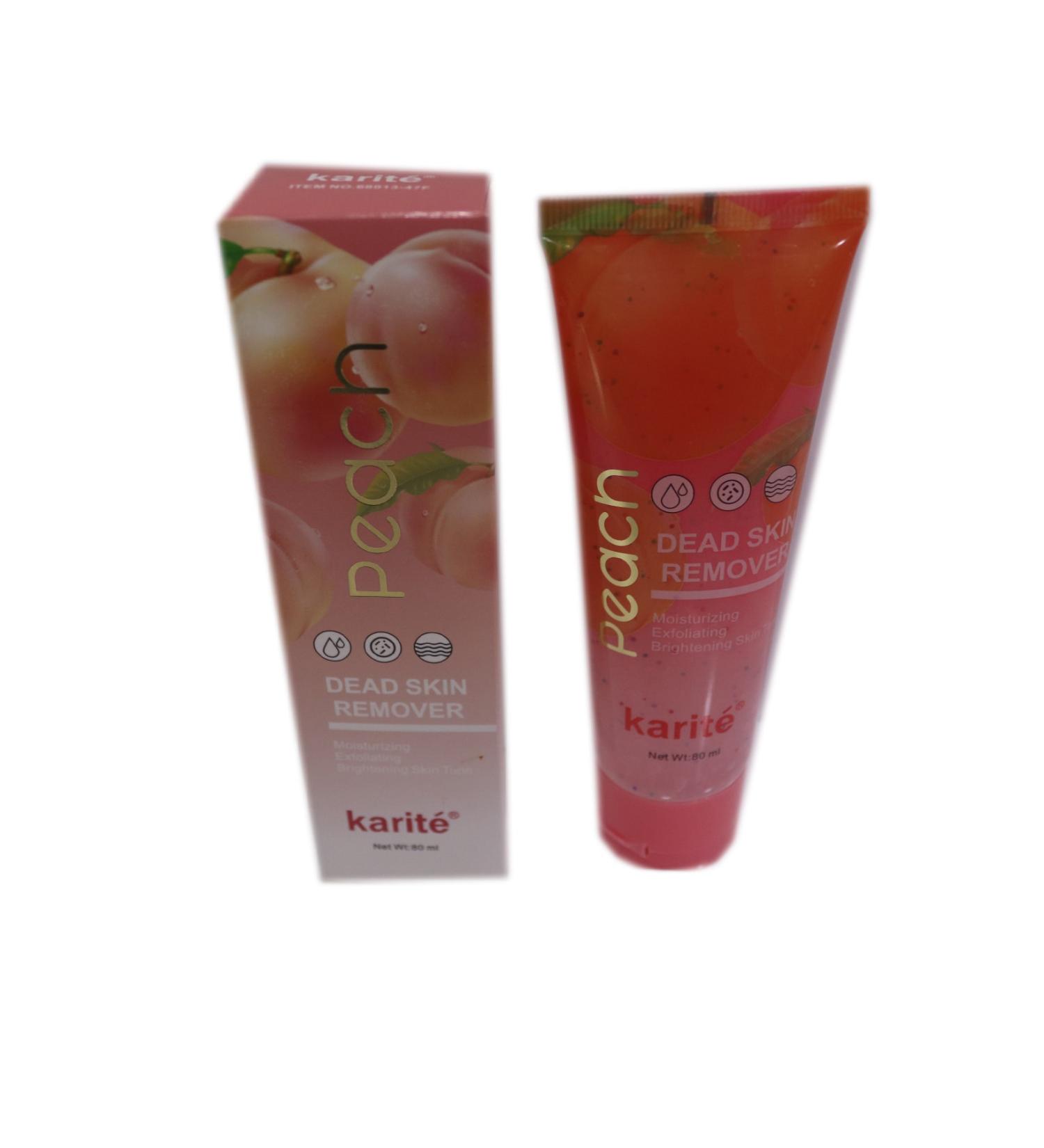 KARITE Peeling Peach Fruit 100% Dead Skin Remover Natural Ingredients