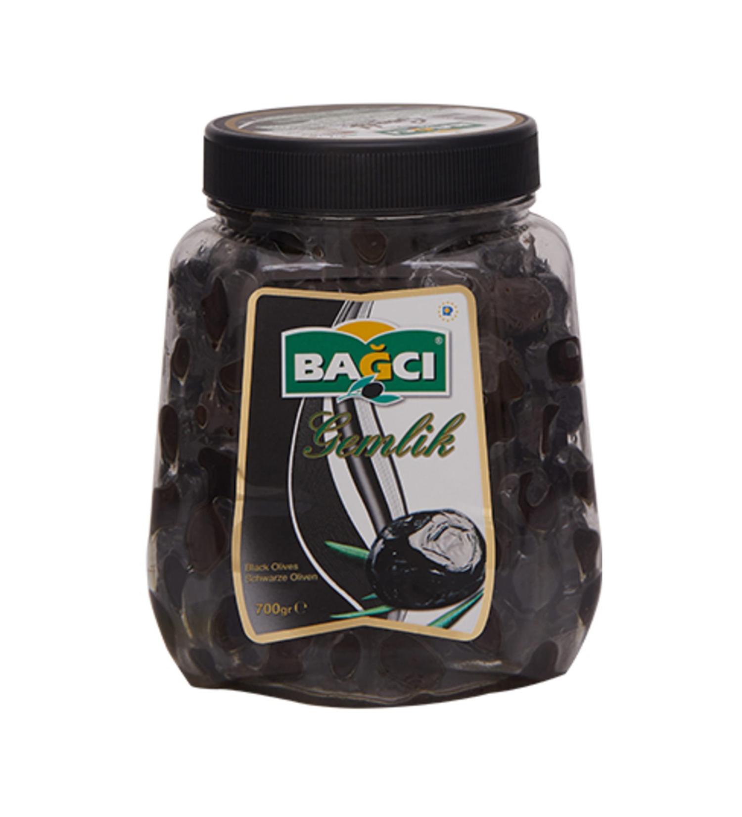Bagci Ekahvalti Black Gemlik Olive 700 gr