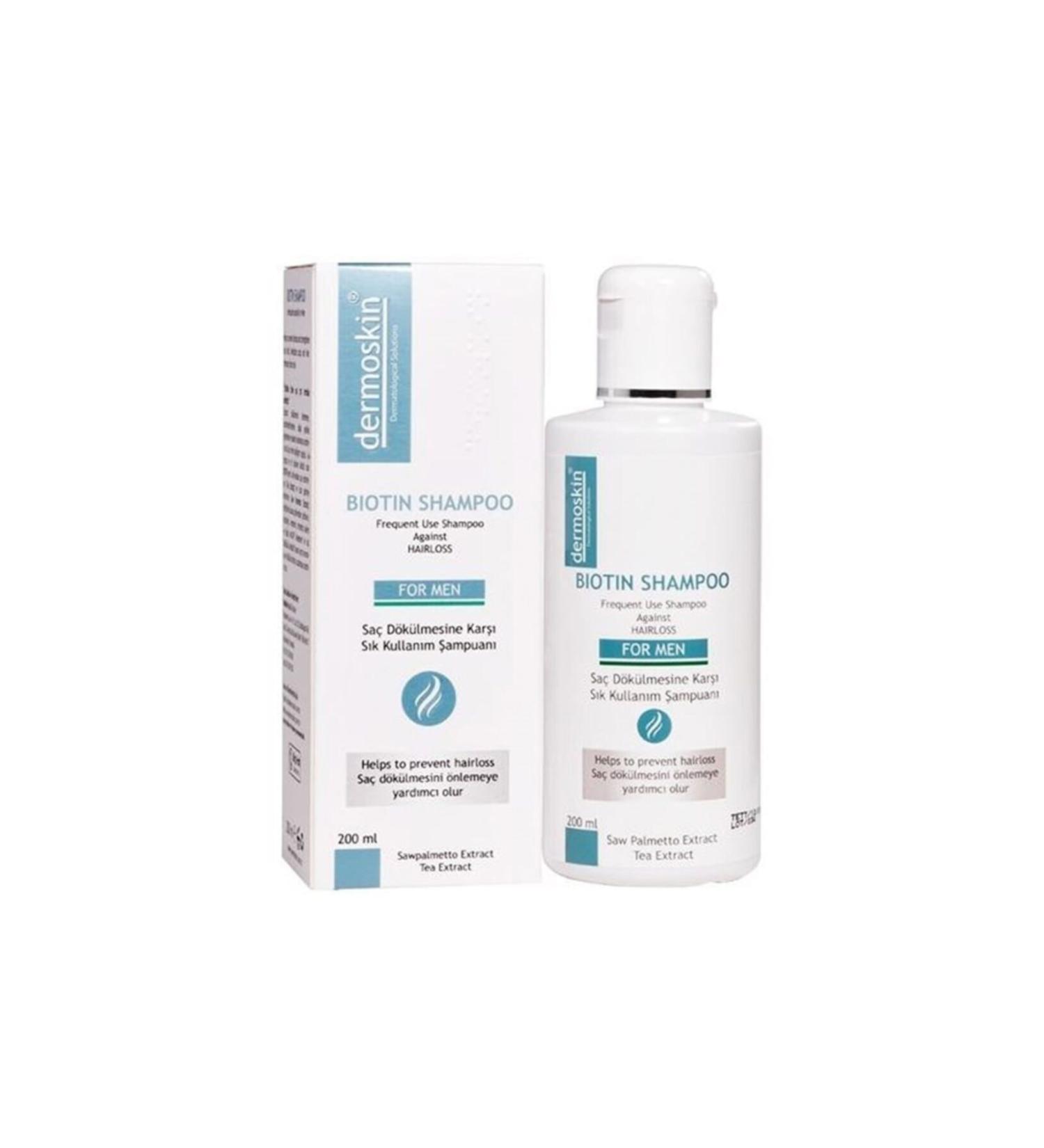 Dermoskin Biotin Men's Shampoo 200 ml