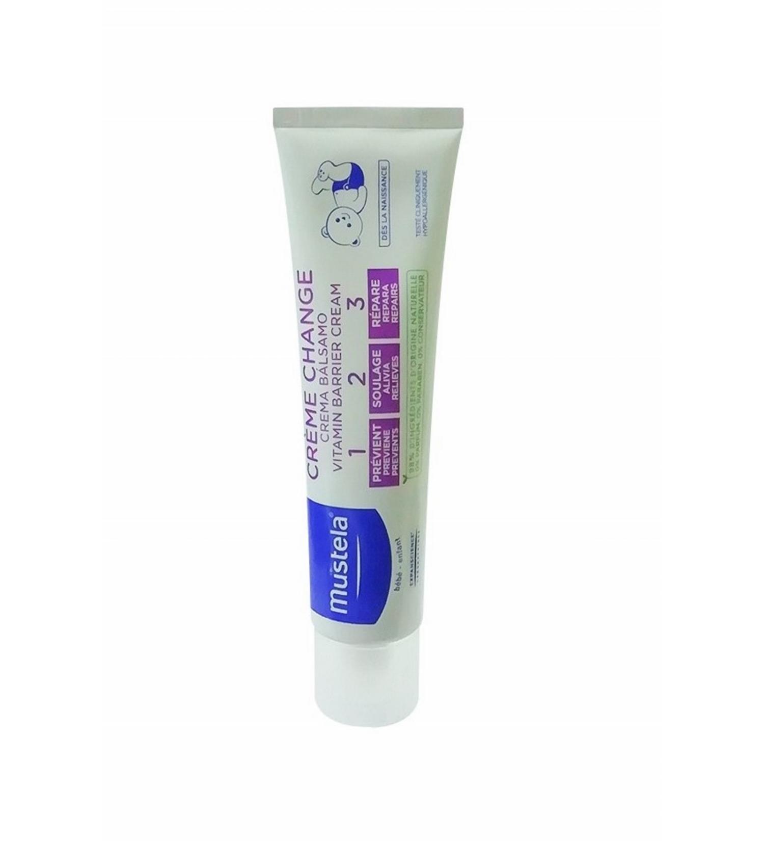 Mustela Vitamin Barrier 1.2.3 100 Ml Diaper Rash Cream