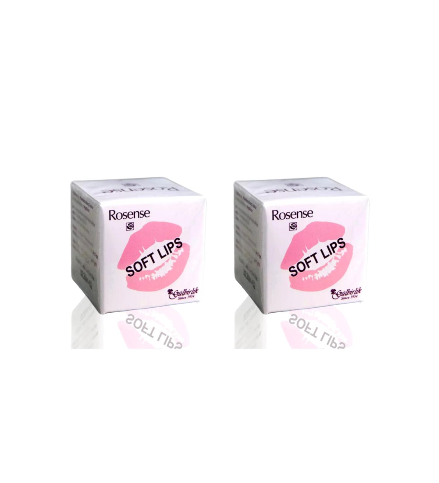 Rosense Soft Lips Lip Vaseline 5ml. - G lbirlik 2 Pieces