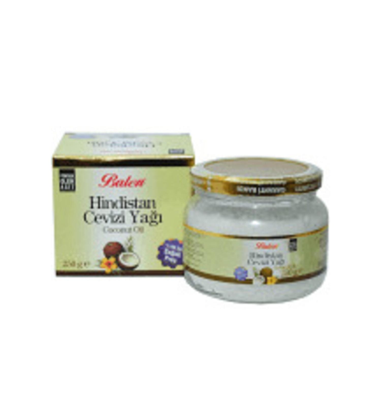 Balen Coconut Oil 250 G Pure Coconut Oil 250 Cc Glass Packaging