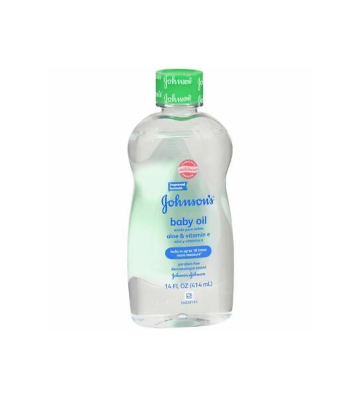 Johnson's Baby Oil Aloe Vitamin E (414ml) Baby Care Oil