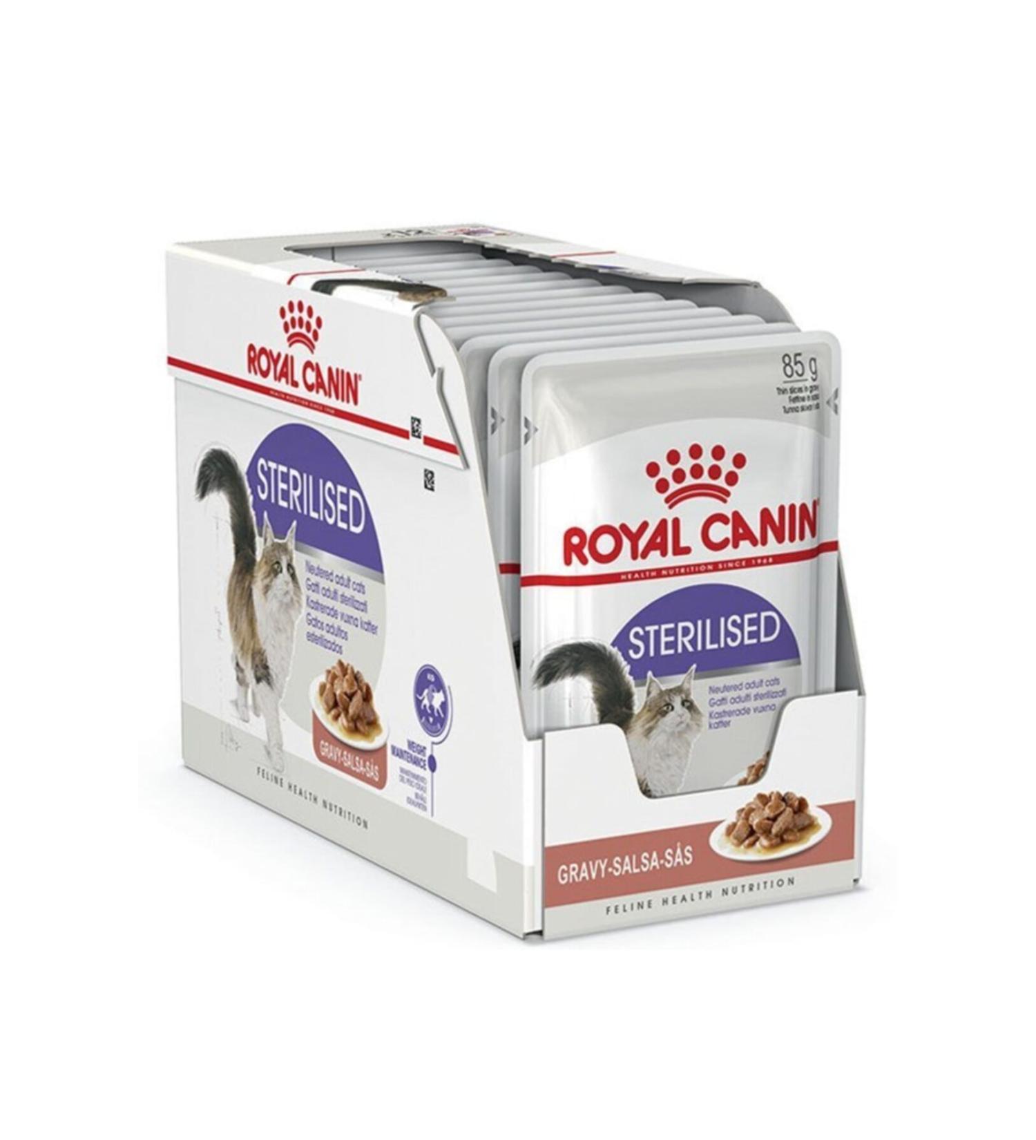 Royal Canin Sterilized Sauce Wet Cat Food 85 Gr X 6 Pieces