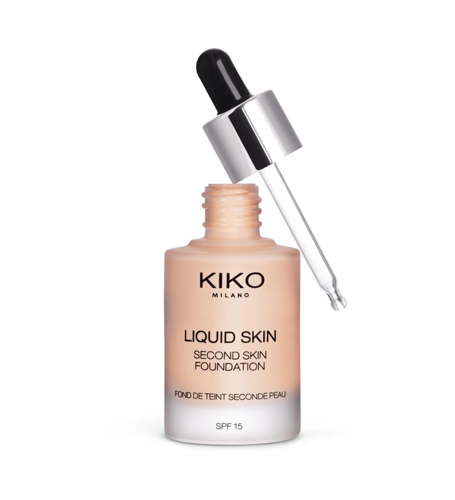 KIKO LIQUID FOUNDATION - LIQUID SKIN SECOND SKIN FDT 08 NEUTRAL 8025272629676
