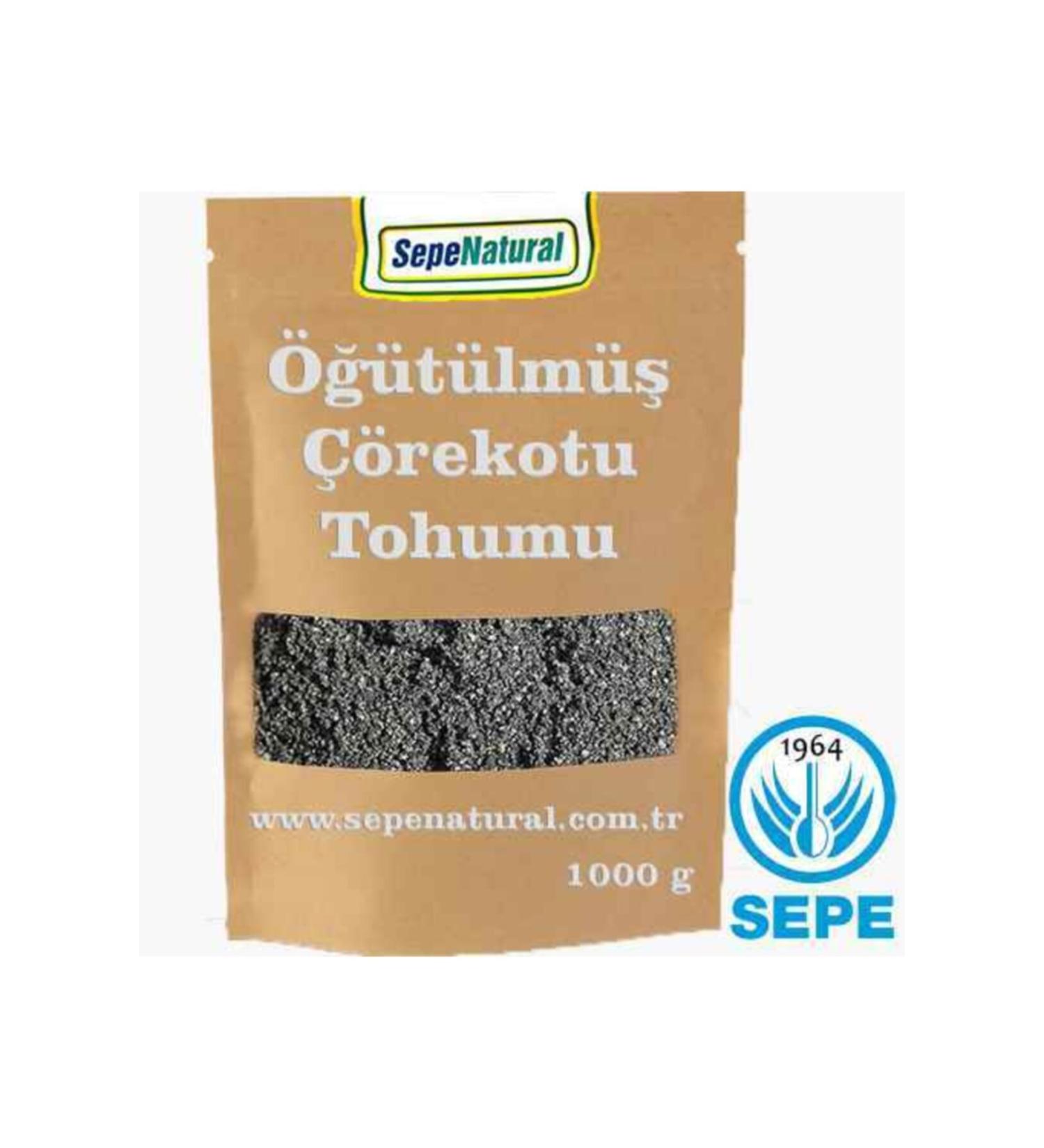 Sepe Natural Finely Ground 1kg Black Cumin Seed 1.000gr