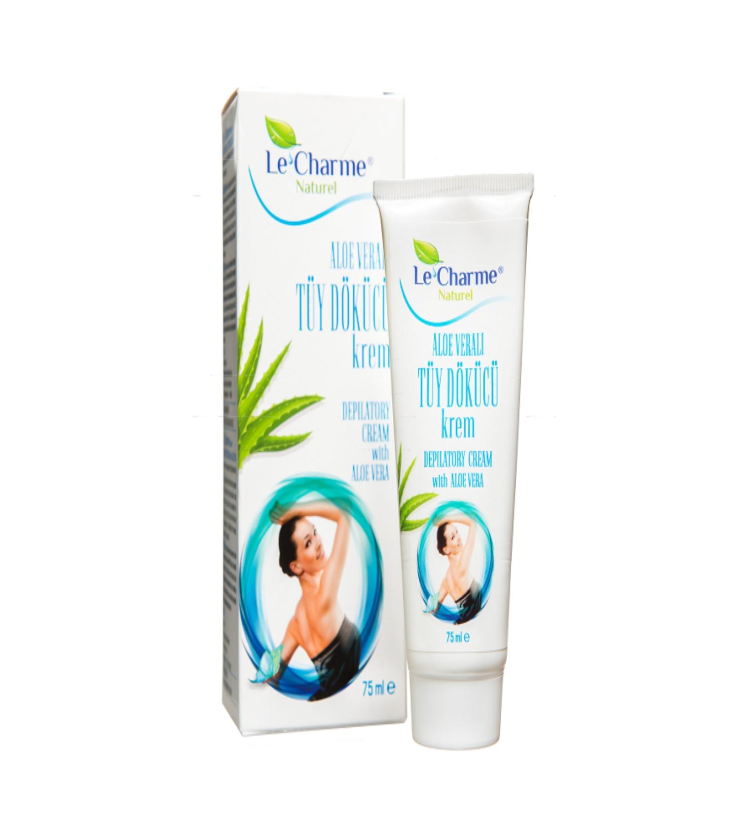 Le Charme Naturel "Hair Removal Cream Aloe Vera" 75 ml 8681949070587