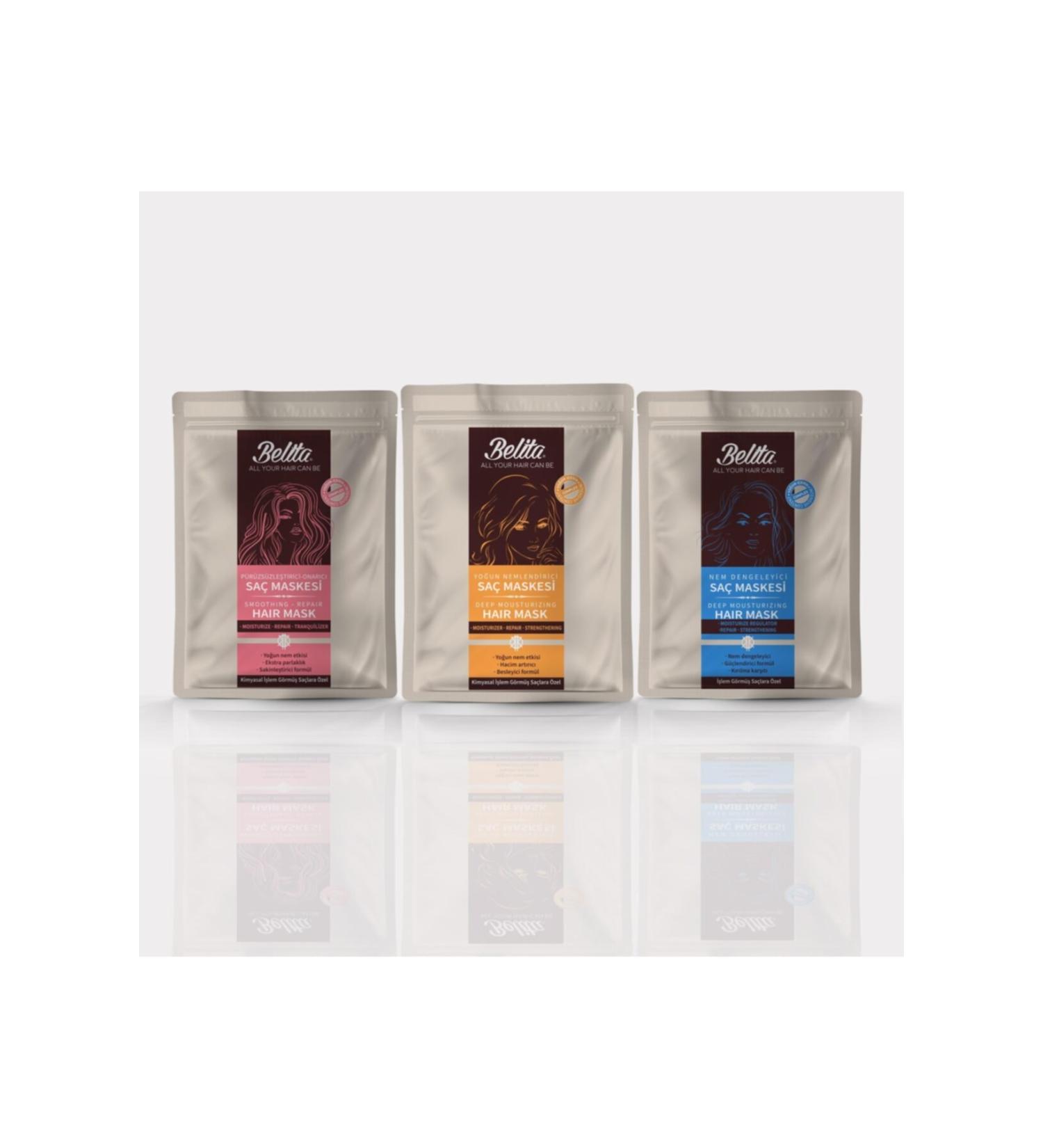 nuNAAT Disposable Hair Mask Intensive Care Kit