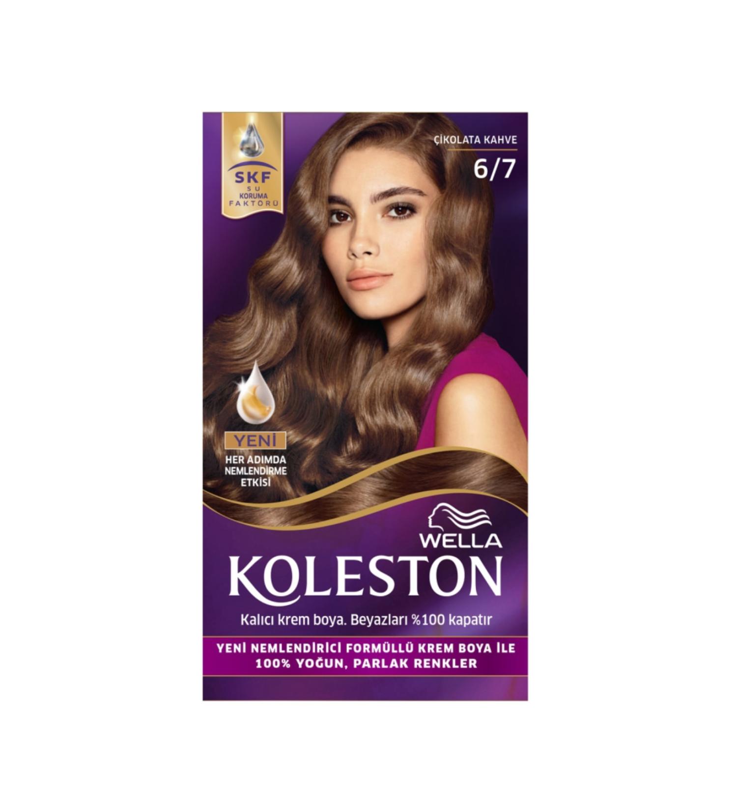 Wella Koleston 6/7 Kit Paint Chocolate Brown