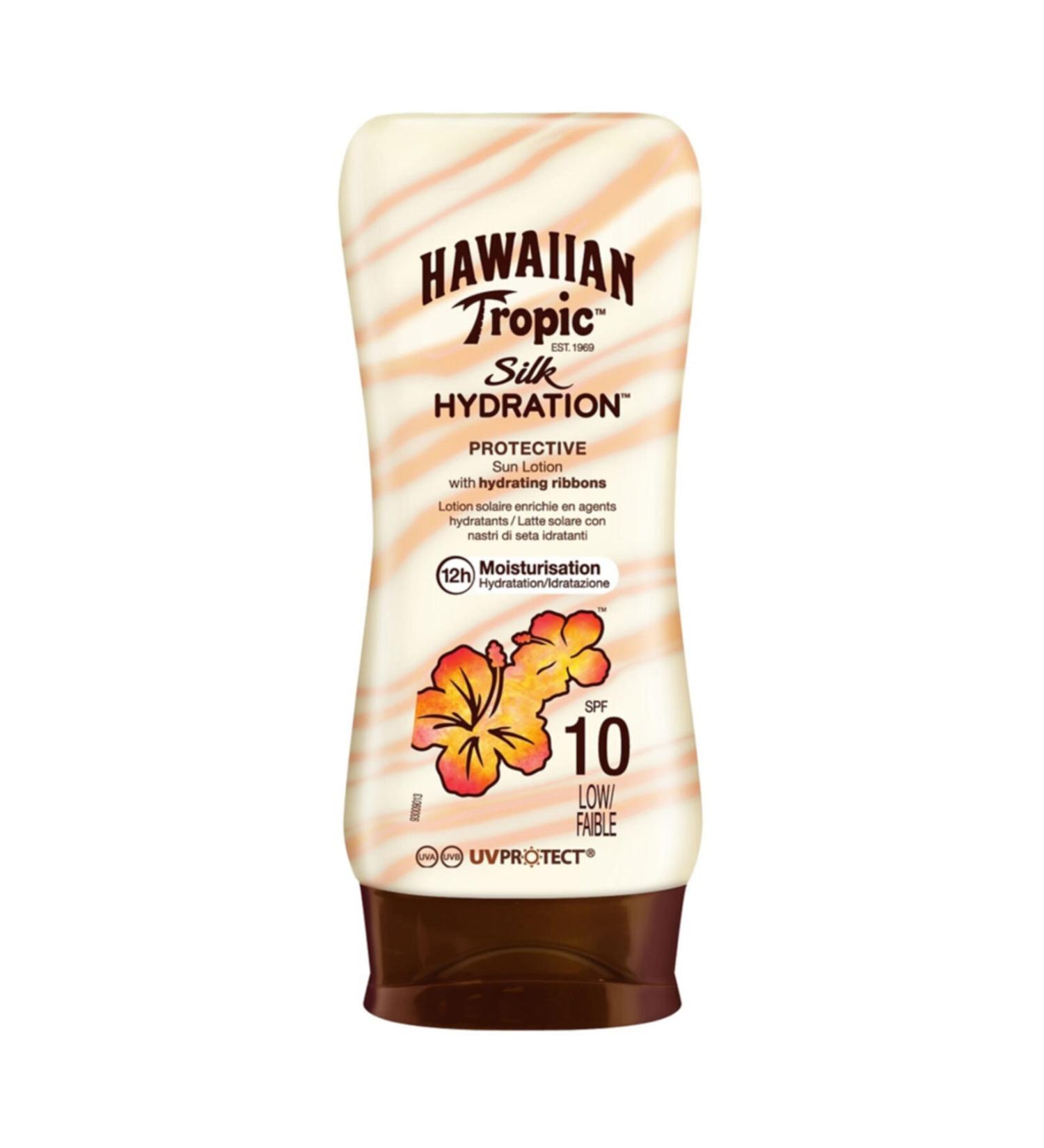 Hawaiian Tropic Protective Sun Lotion - Lotion Silk Spf 10 180 ml 5099821001643