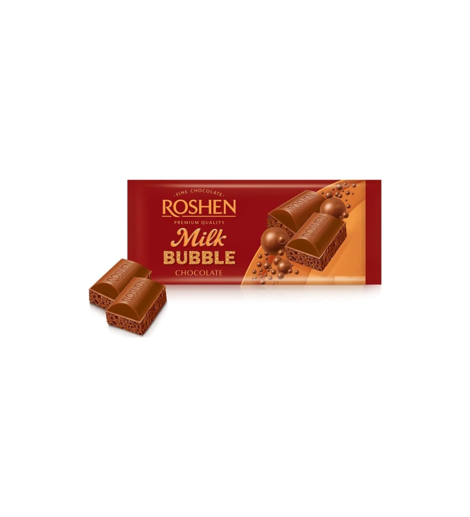 Nestle Roshen milk bubble chocole 85gr