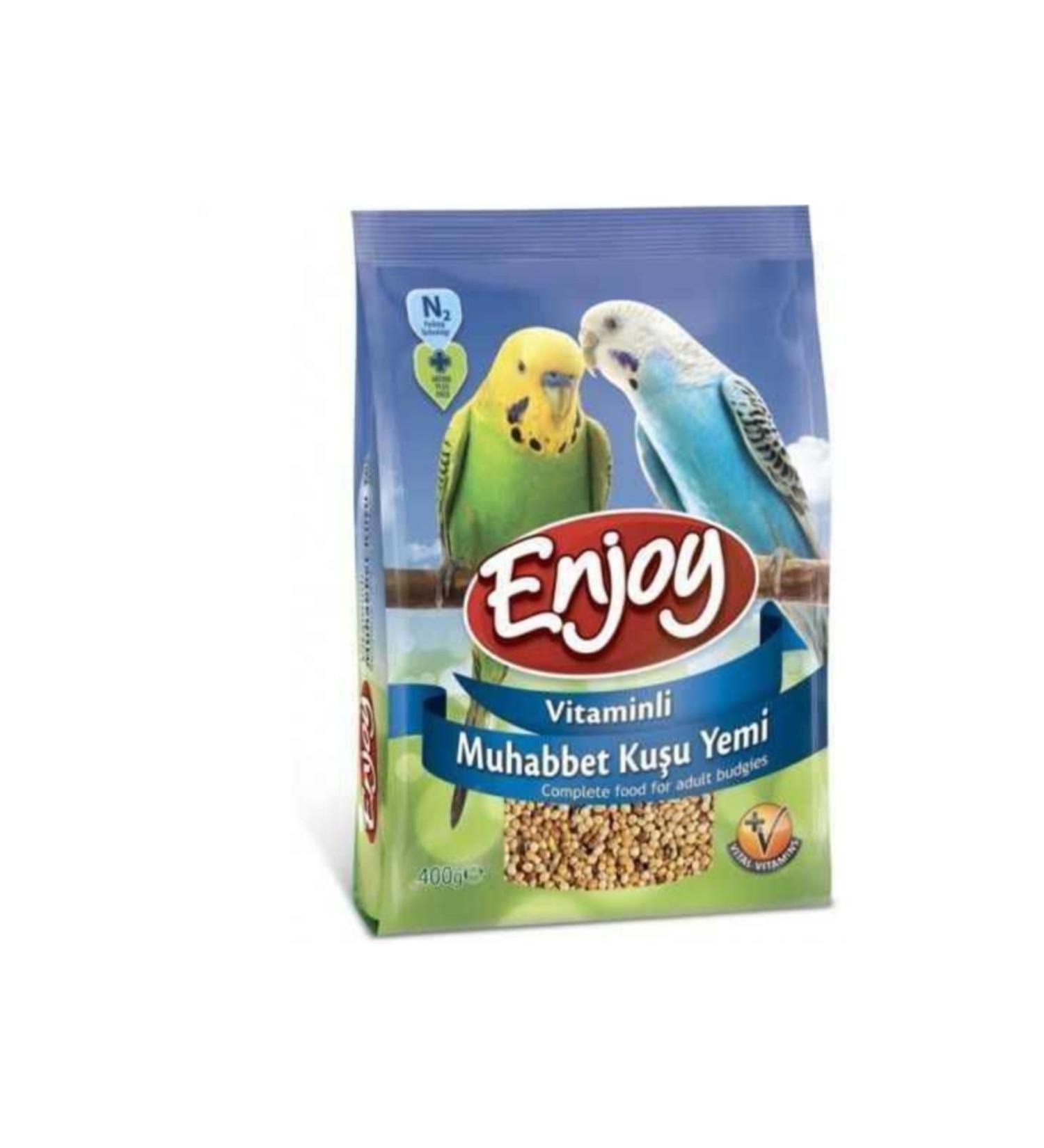 Enjoy Vitamin Budgie Food 400 Gr X6 PACK