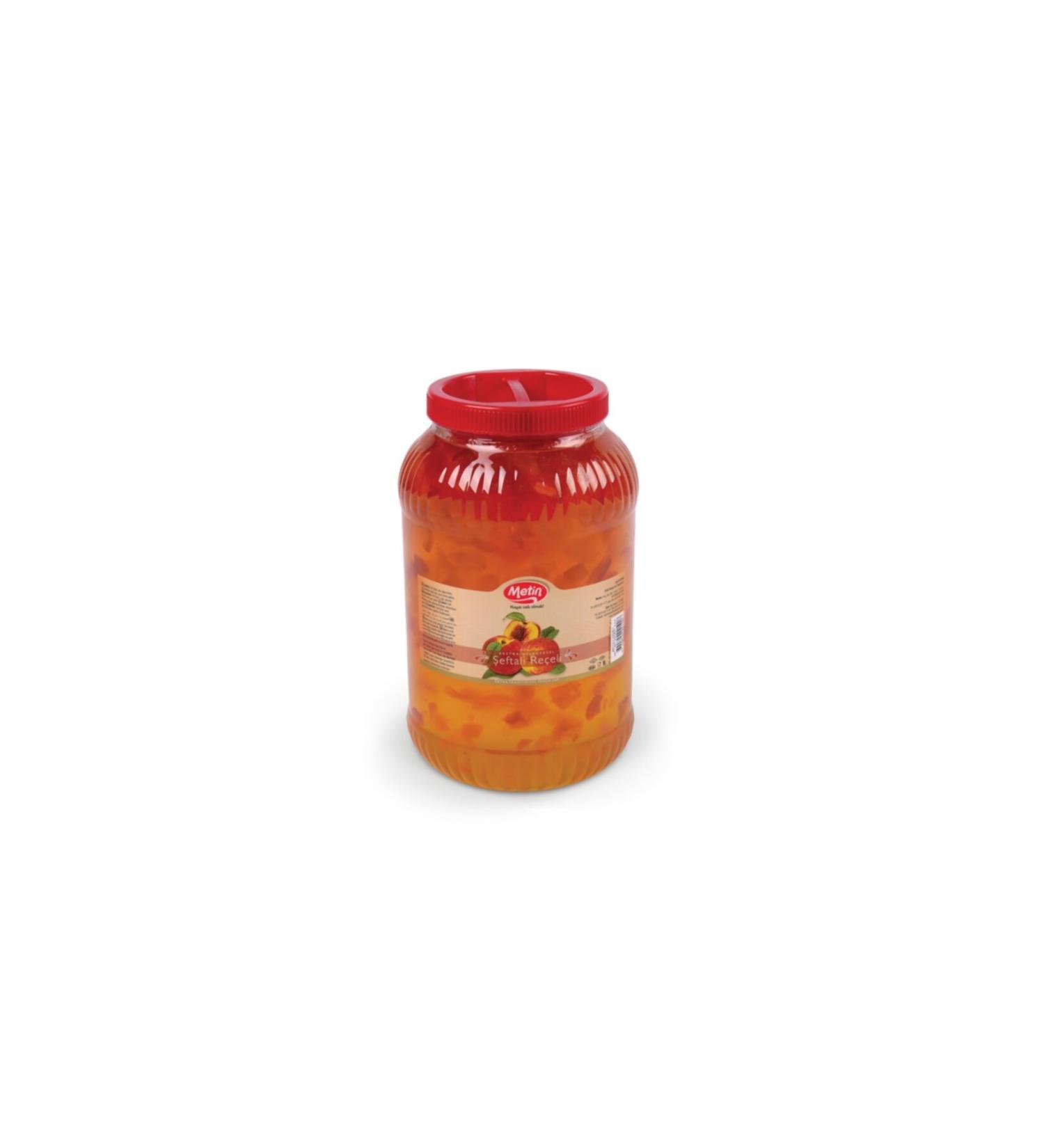 METIN MET N 5000 gr Traditional Pet Peach Jam