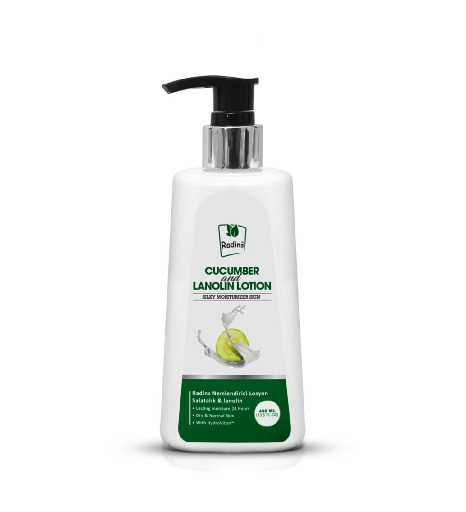 Radins Radins Cucumber and Lanolin Lotion 400 ml