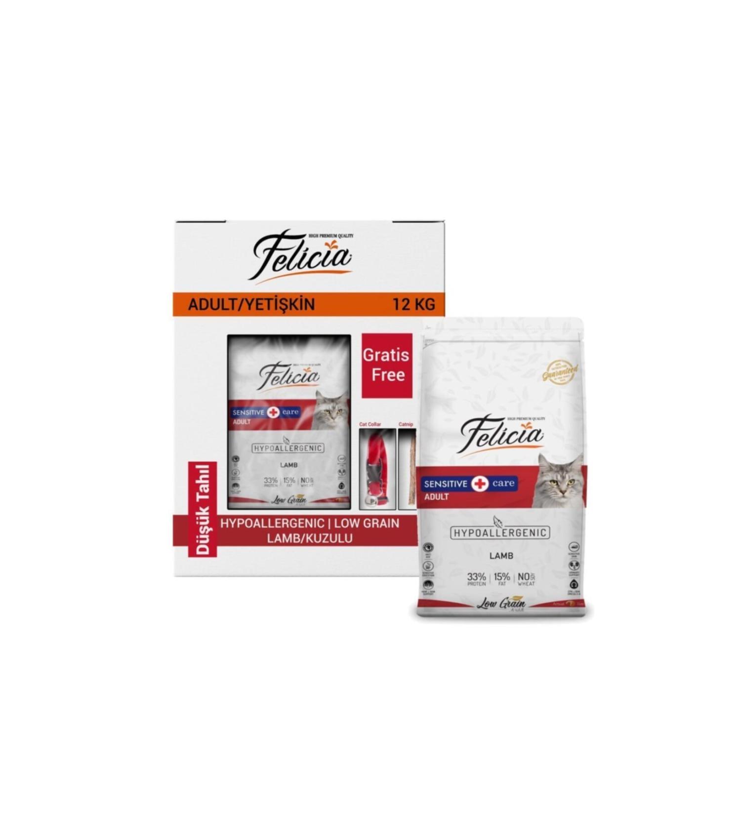 Felicia Sensitive Lamb Lamb Sensitive Cat Food 12 Kg