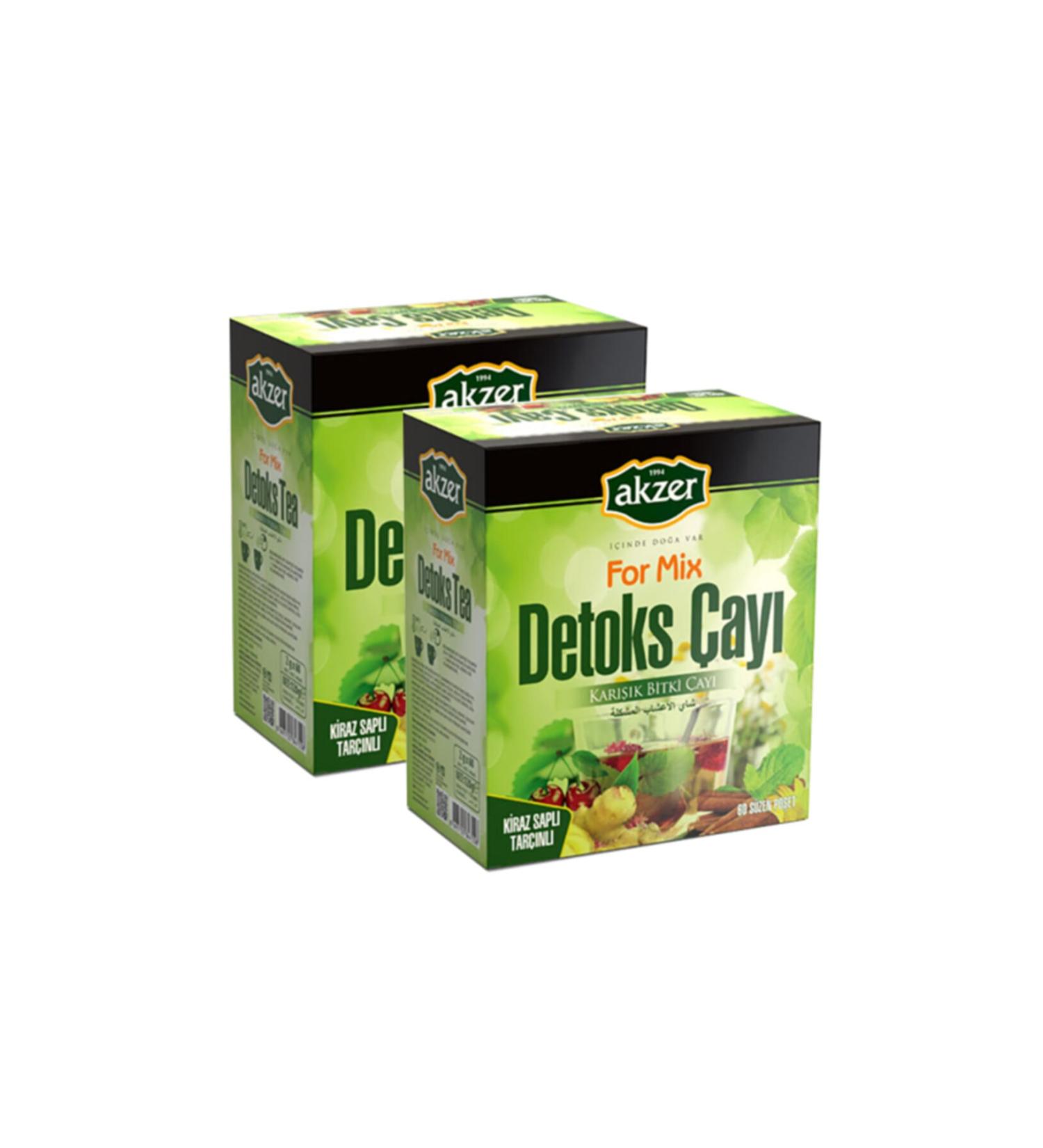 Akzer 2 PCS Formmix Detox Filtering Tea Bag 60 x 2 G