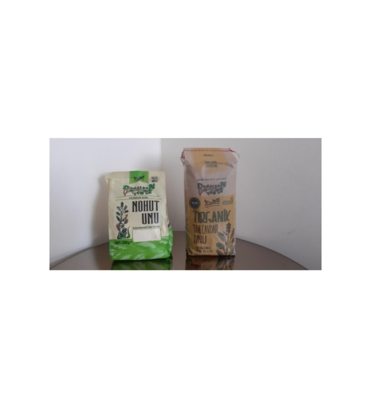 Do alsan Chickpea Flour 500gr Organic Whole Rye Flour for Hummus 1kg