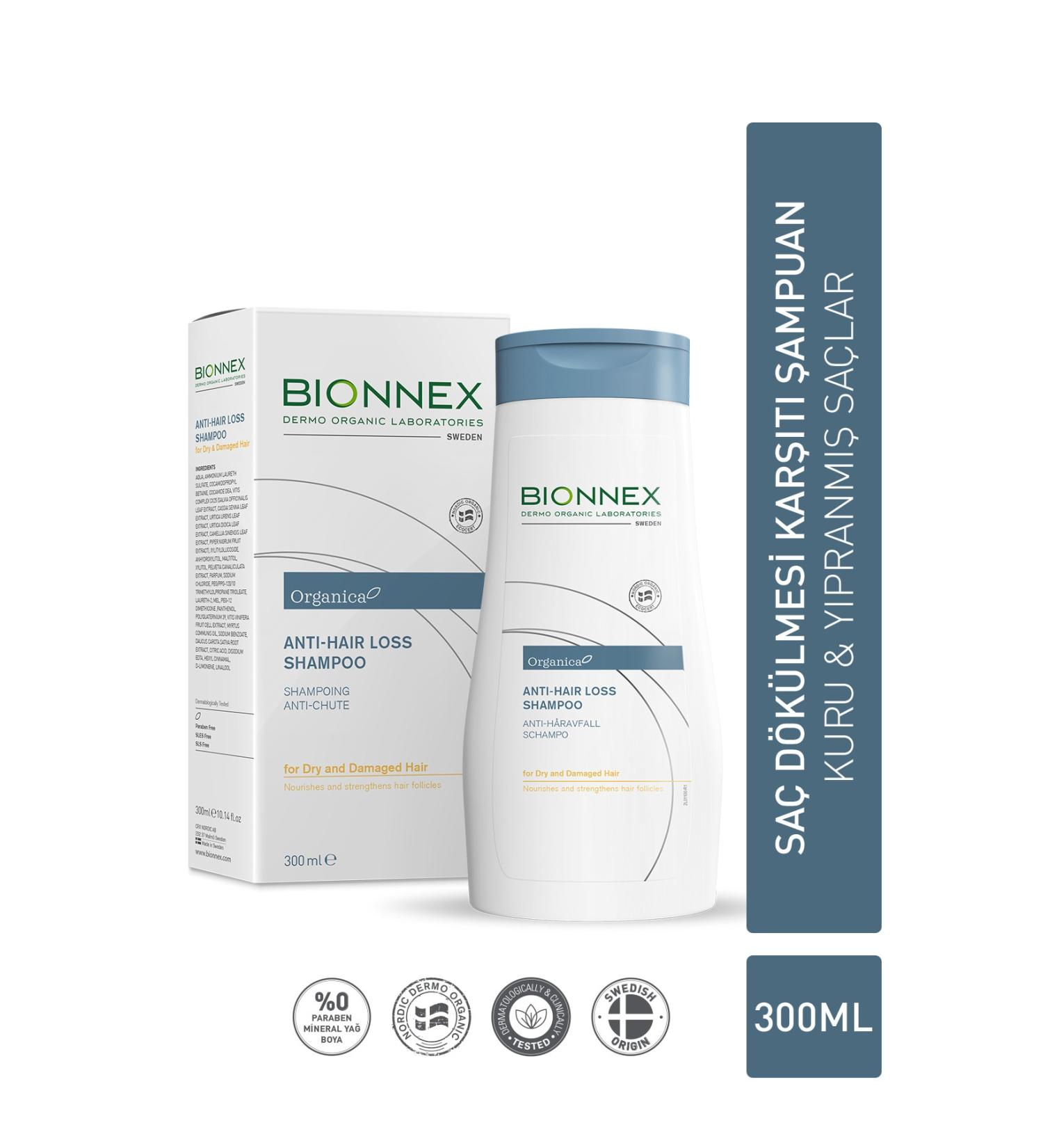 Bionnex Organica Anti-Hair Loss Shampoo for Dry and Damaged Hair