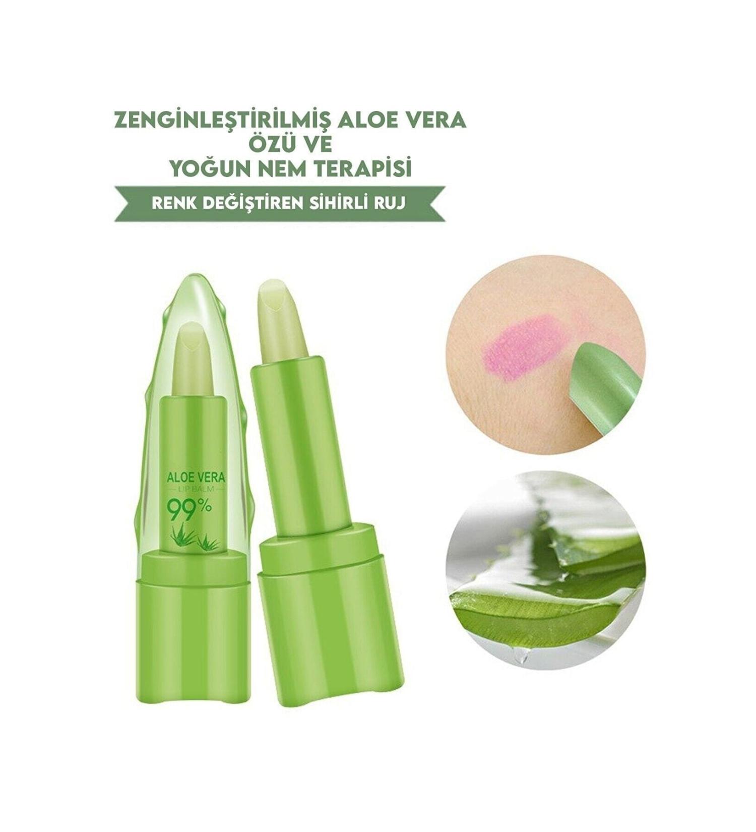 Aloe Vera Soothing Gel Magic Lipstick