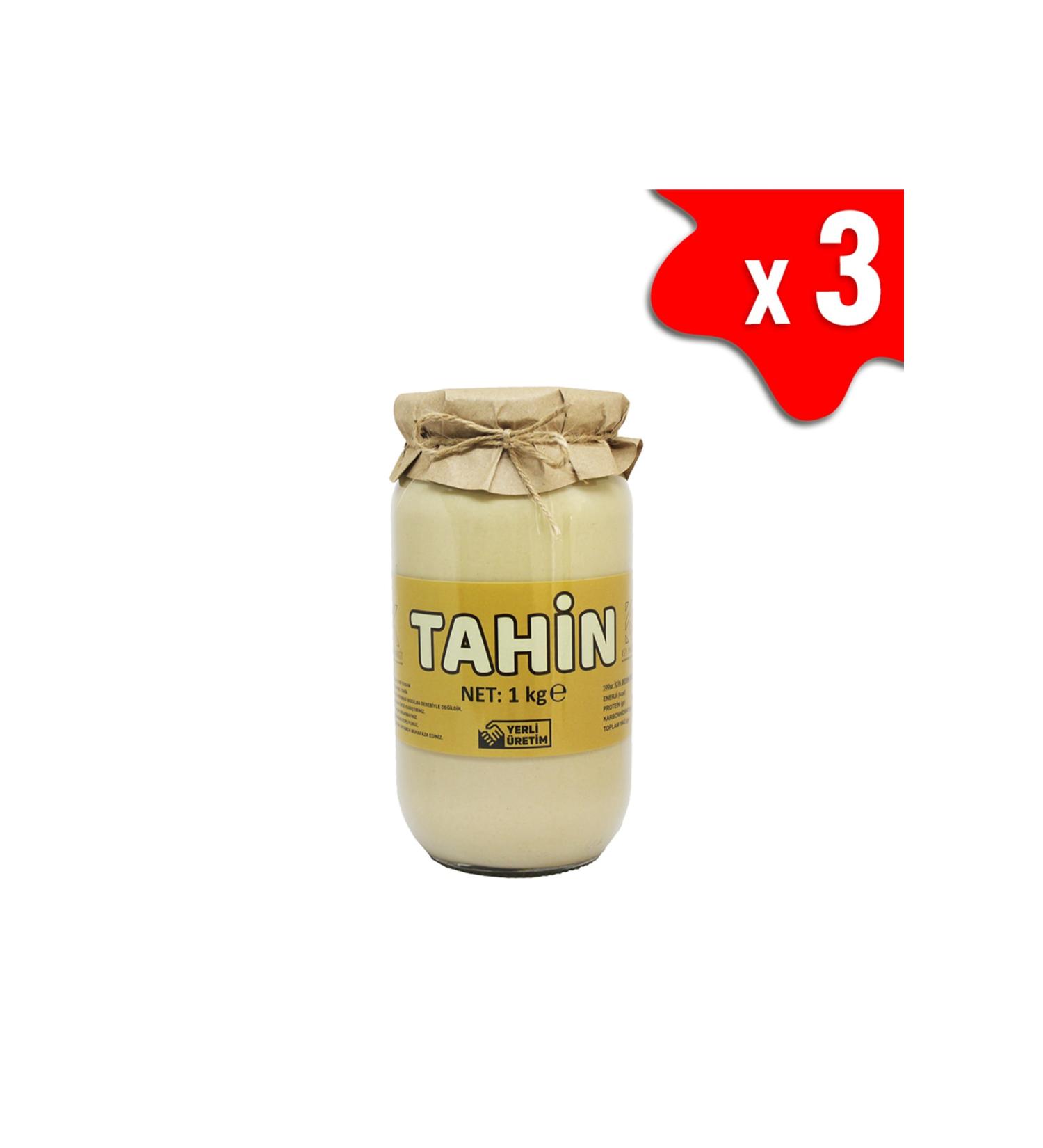 KEY Market La oko 3 Kg Sugar-Free Additive-Free Vegan Natural Tahini