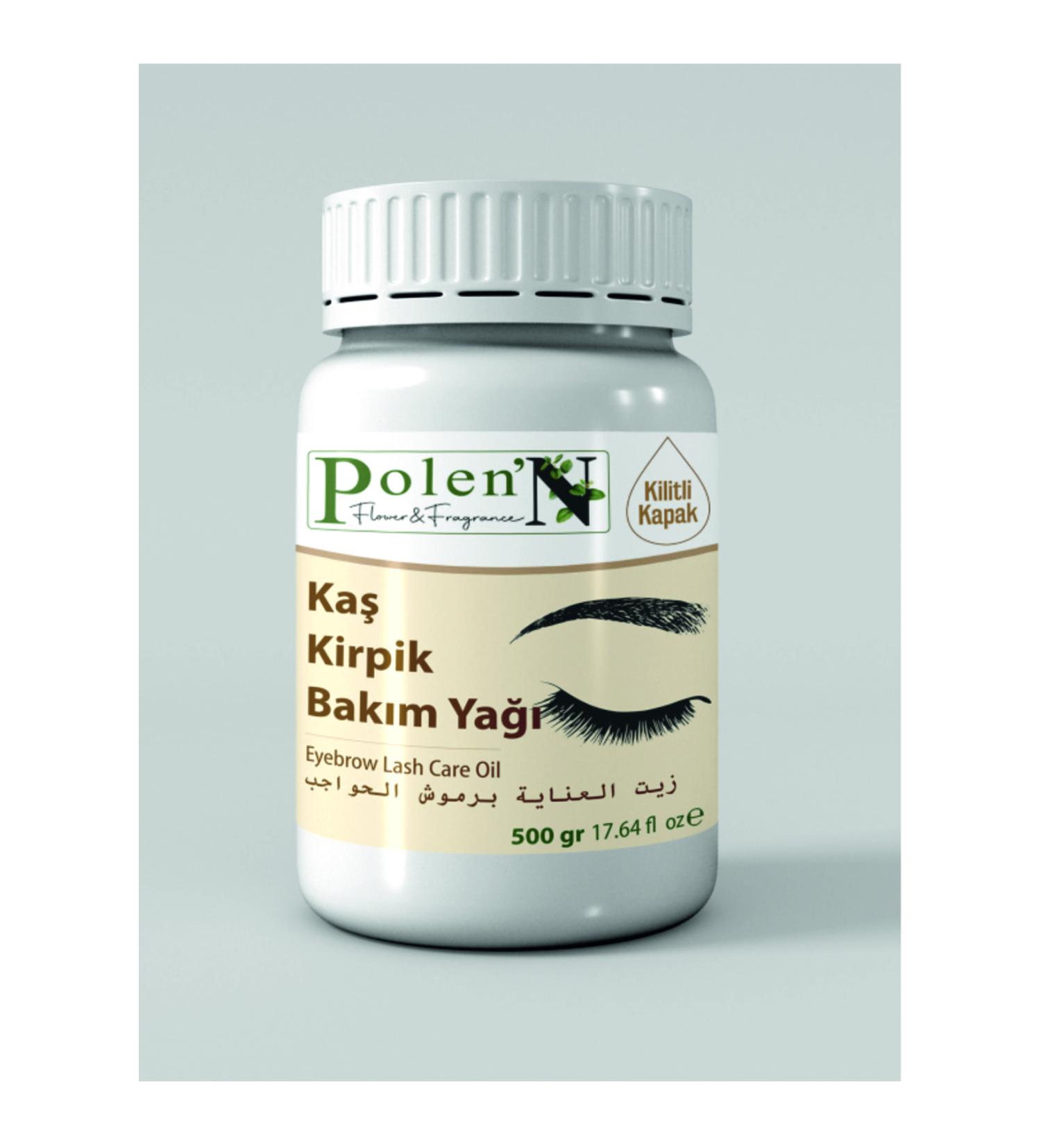 pollen'n flower&fragrance Eyebrow Eyelash Care Oil 500 Gr. Pure